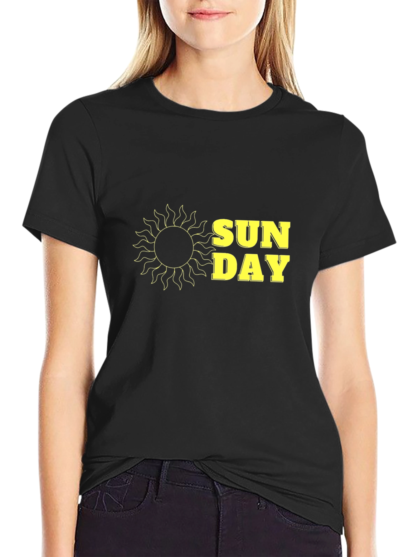 Sunday Sun Graphic Tee - Relaxed Weekend Vibes
