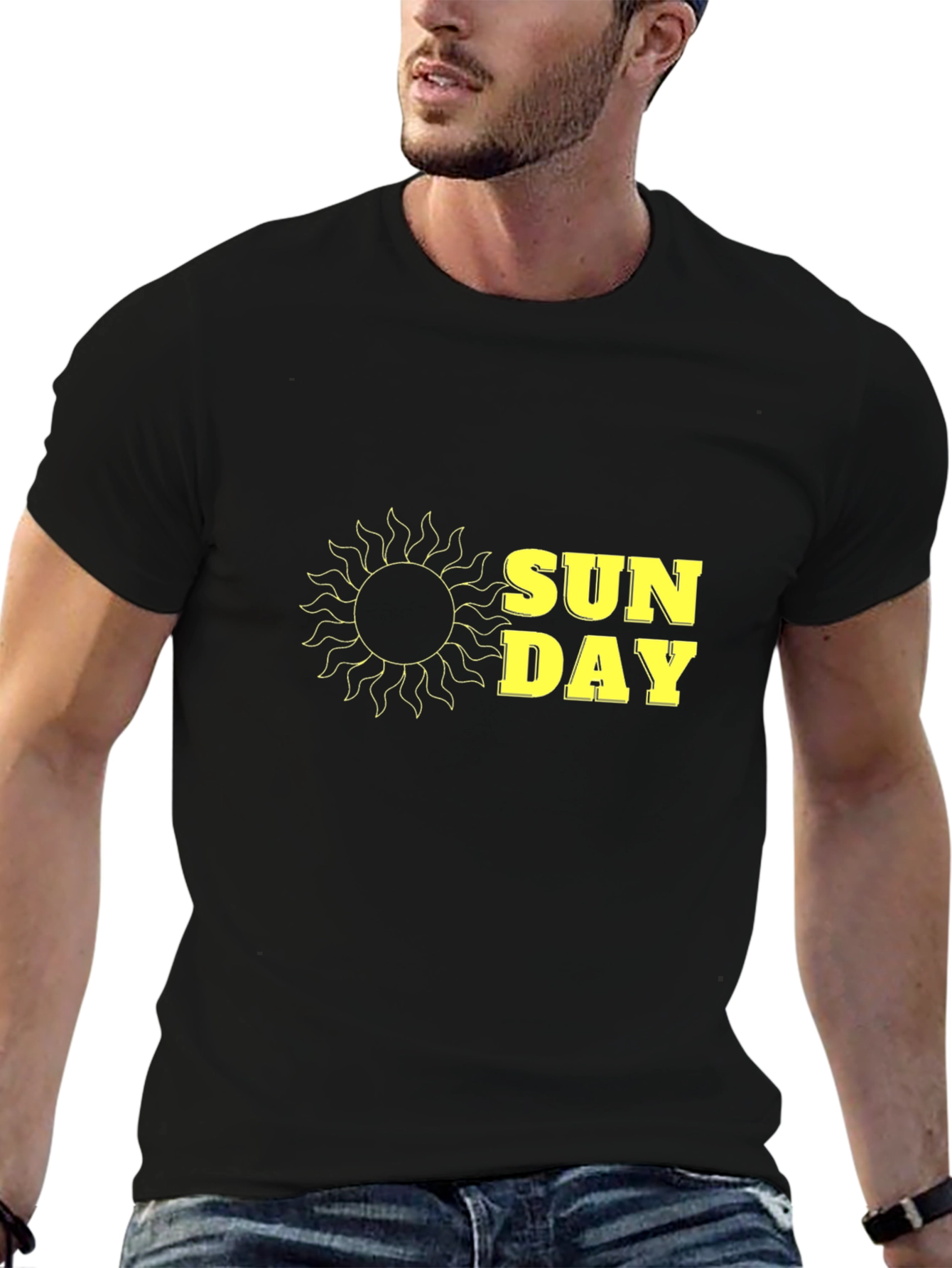 Sunday Sun Graphic Tee - Relaxed Weekend Vibes