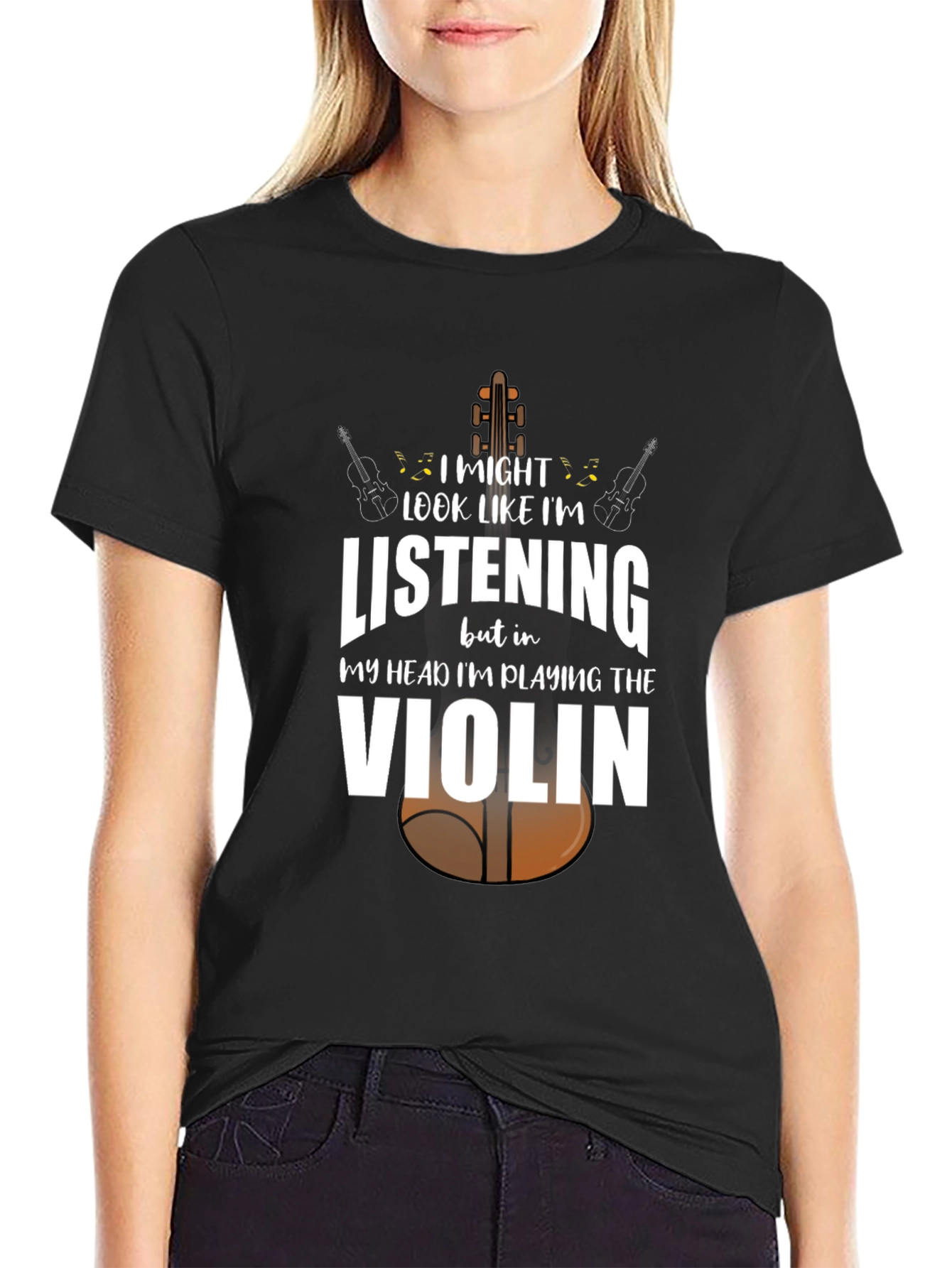 Violin Player T-Shirt - Musician Gift