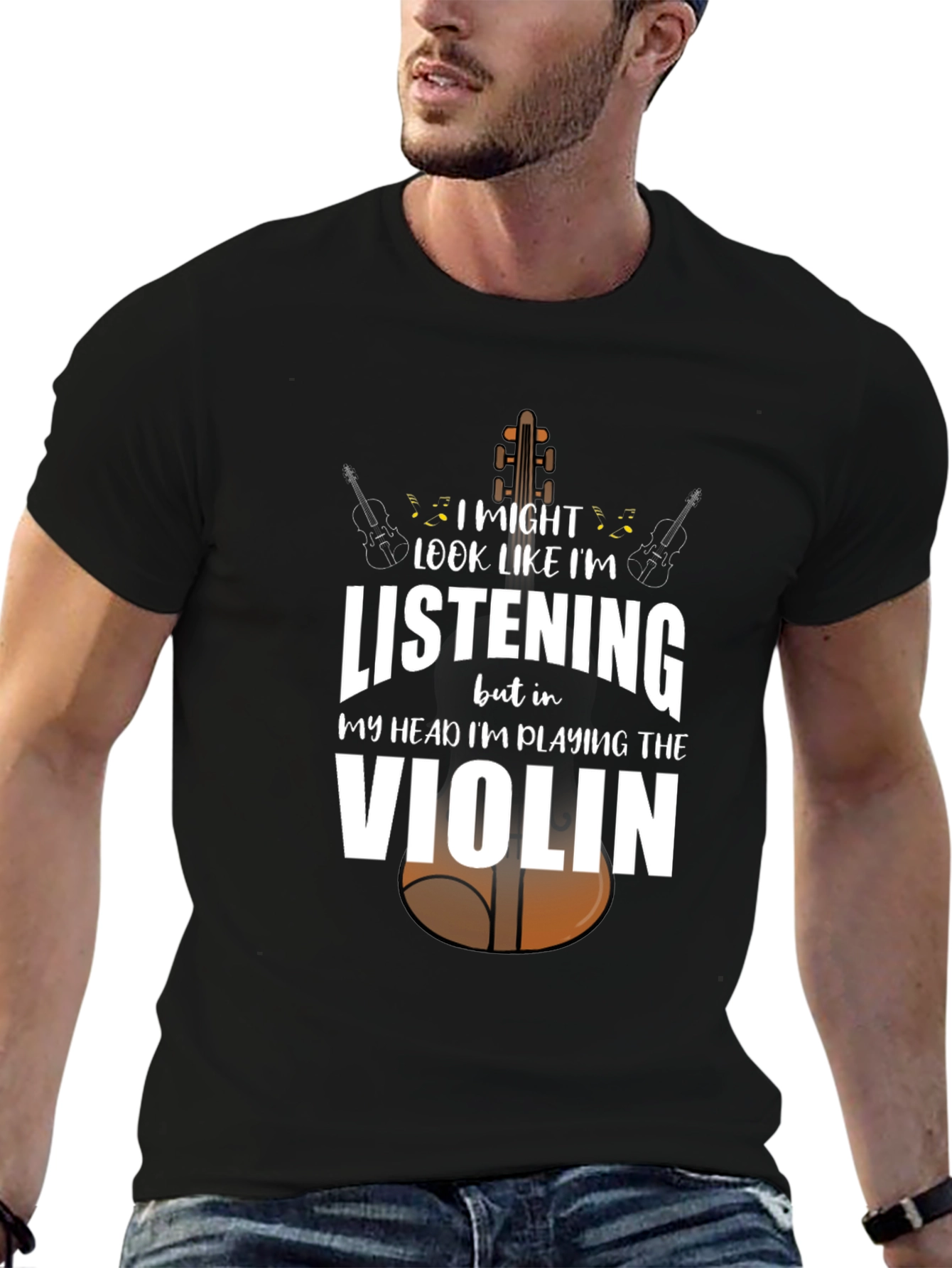 Violin Player T-Shirt - Musician Gift
