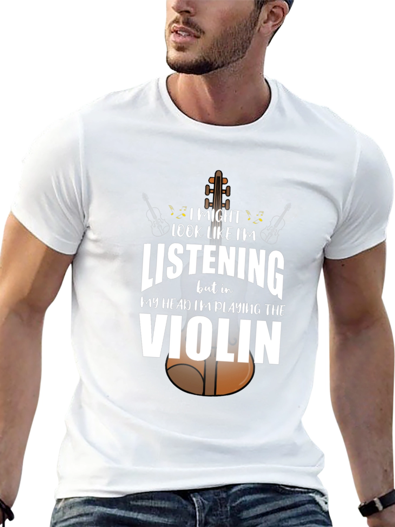 Violin Player T-Shirt - Musician Gift