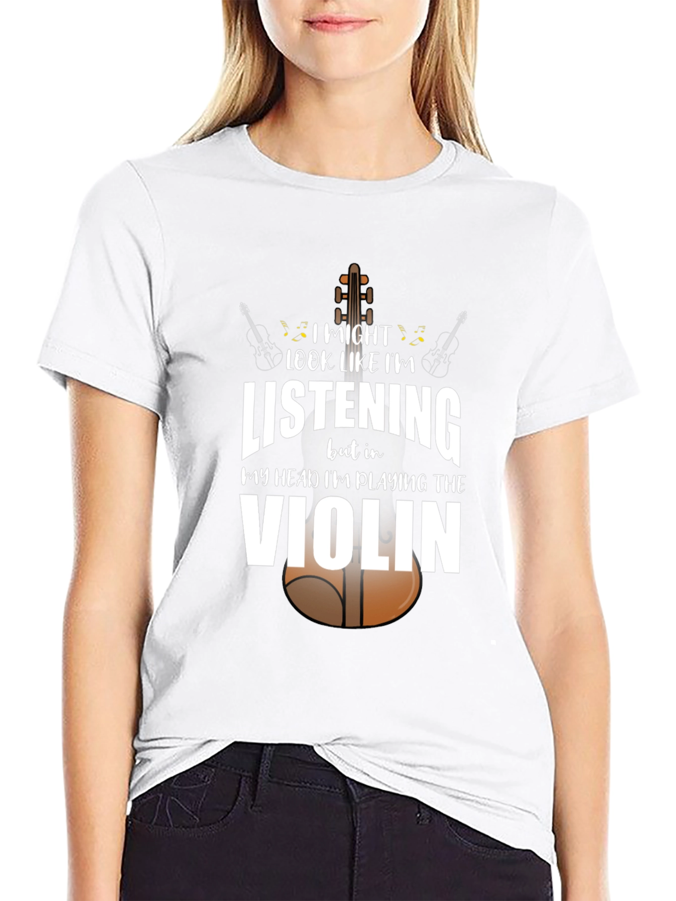 Violin Player T-Shirt - Musician Gift