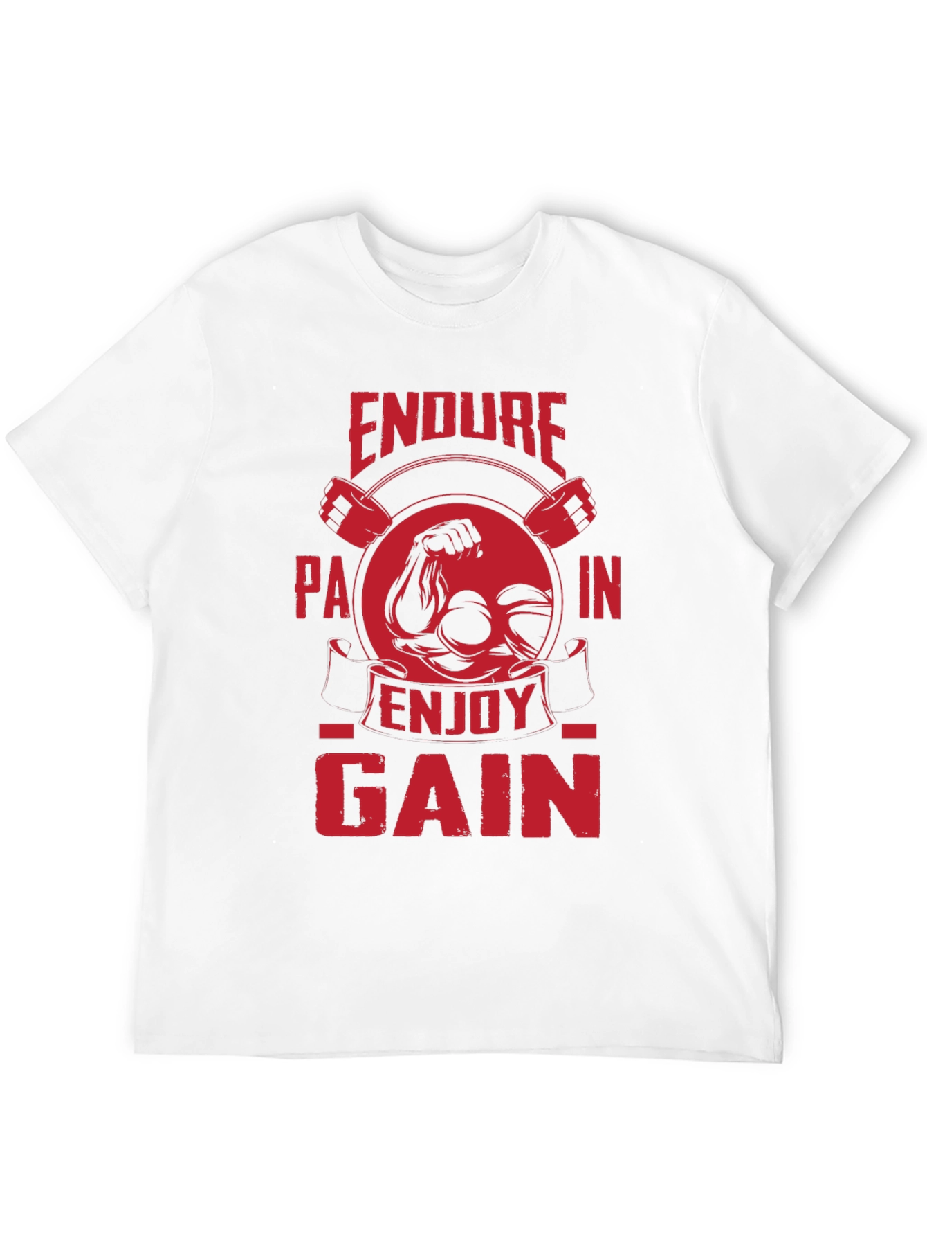 Endure Pain Enjoy Gain Gym T-Shirt