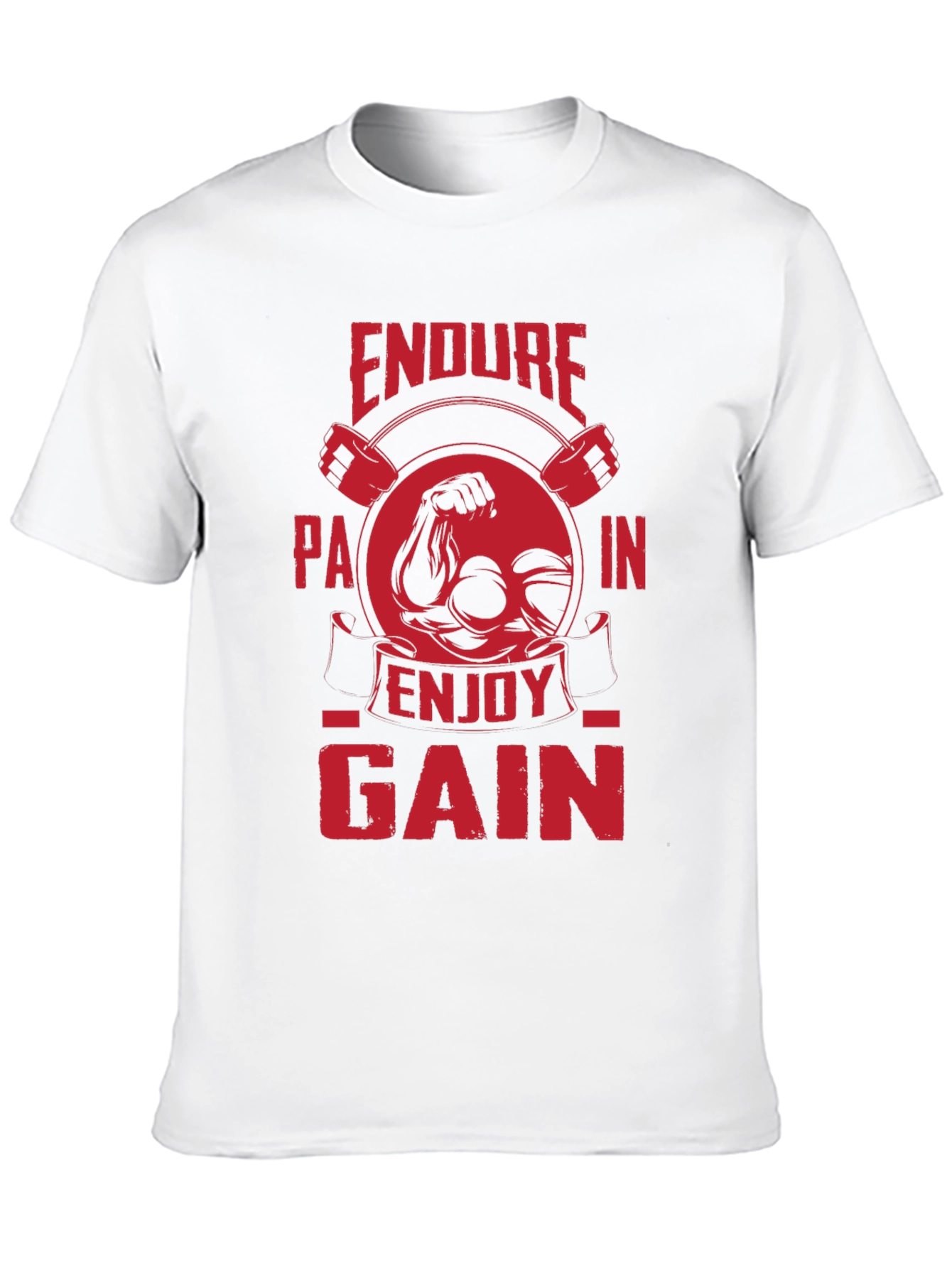 Endure Pain Enjoy Gain Gym T-Shirt