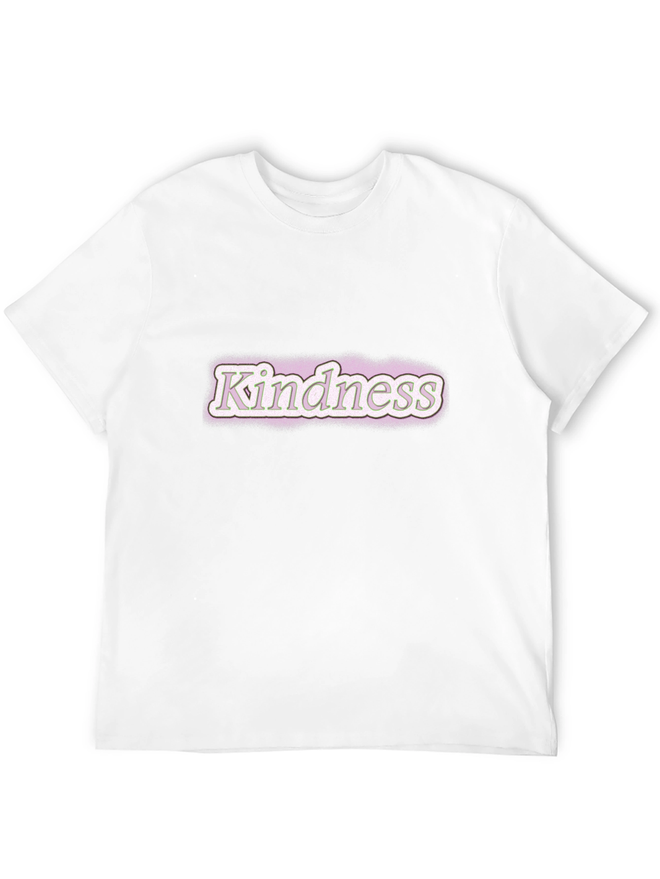 Kindness Graphic T-Shirt - Black Casual Tee