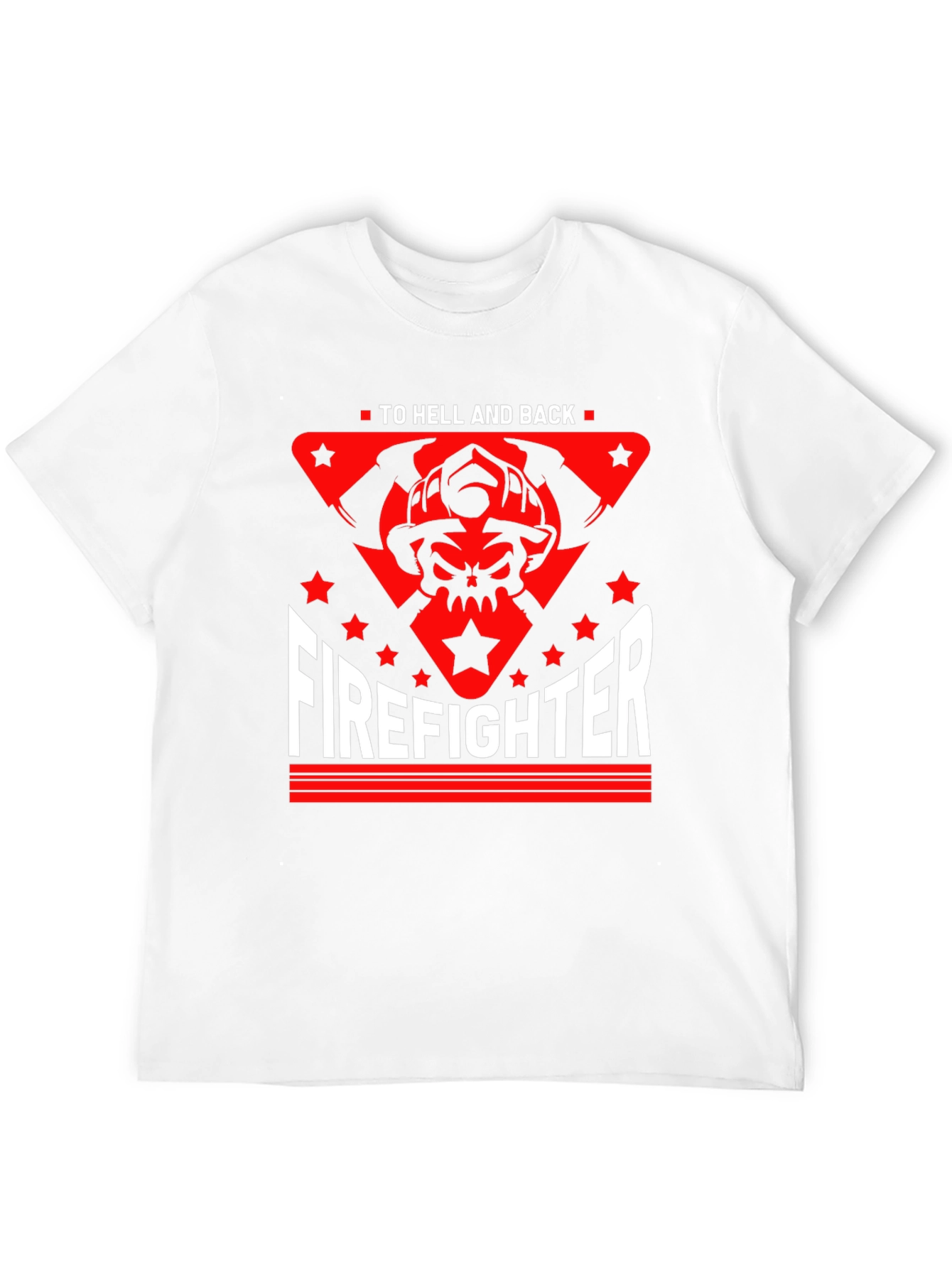 Firefighter To Hell and Back Graphic Tee