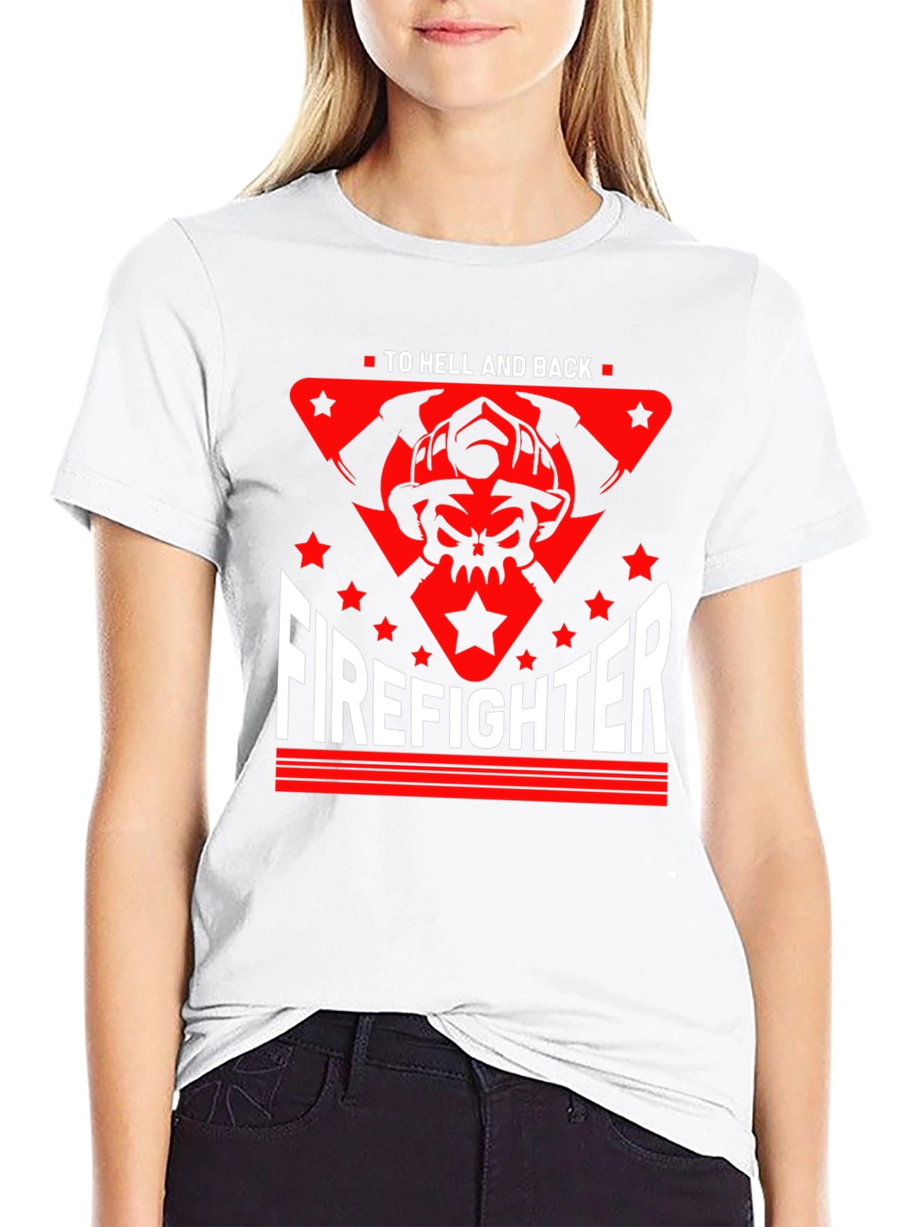 Firefighter To Hell and Back Graphic Tee