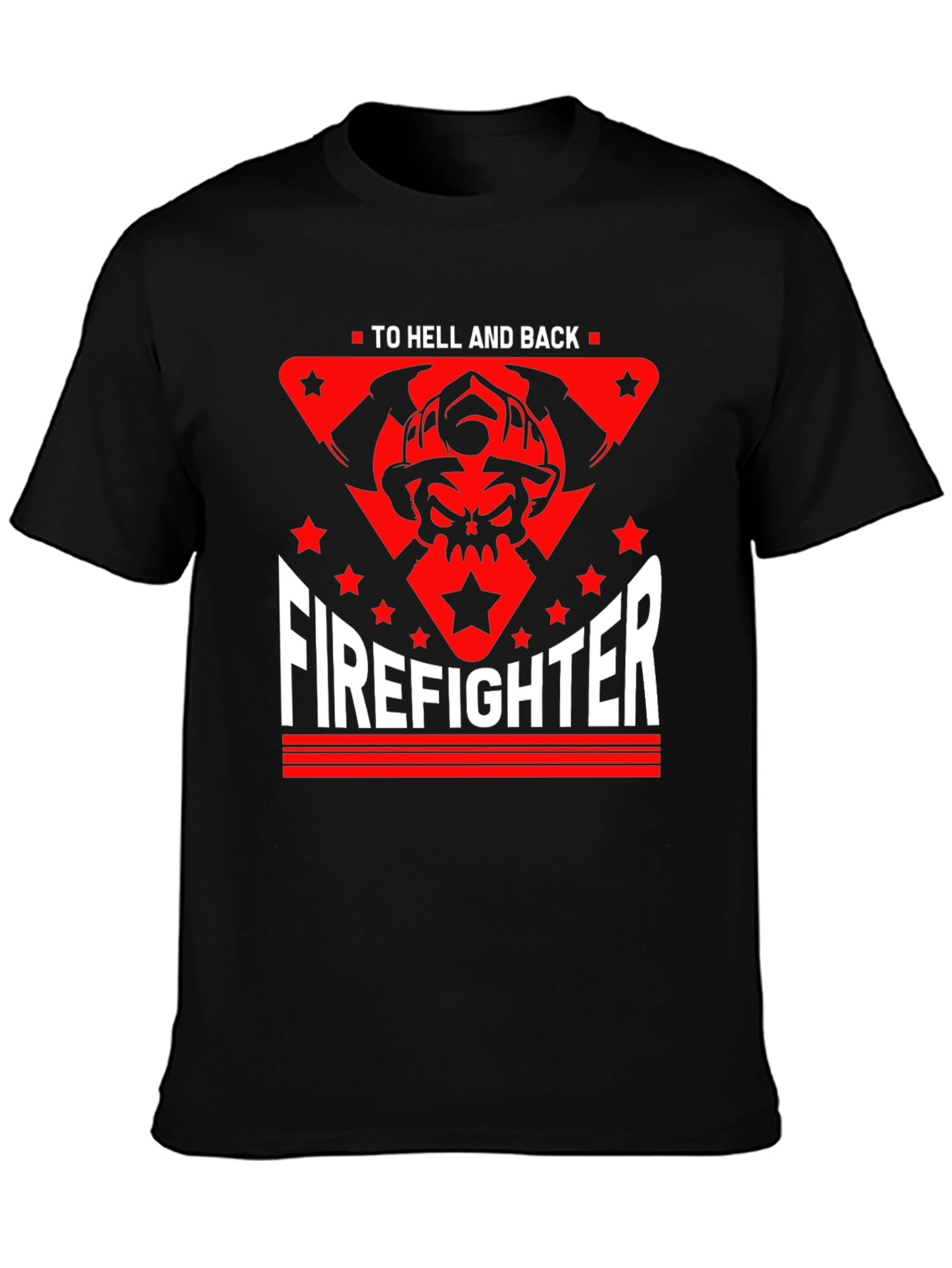 Firefighter To Hell and Back Graphic Tee