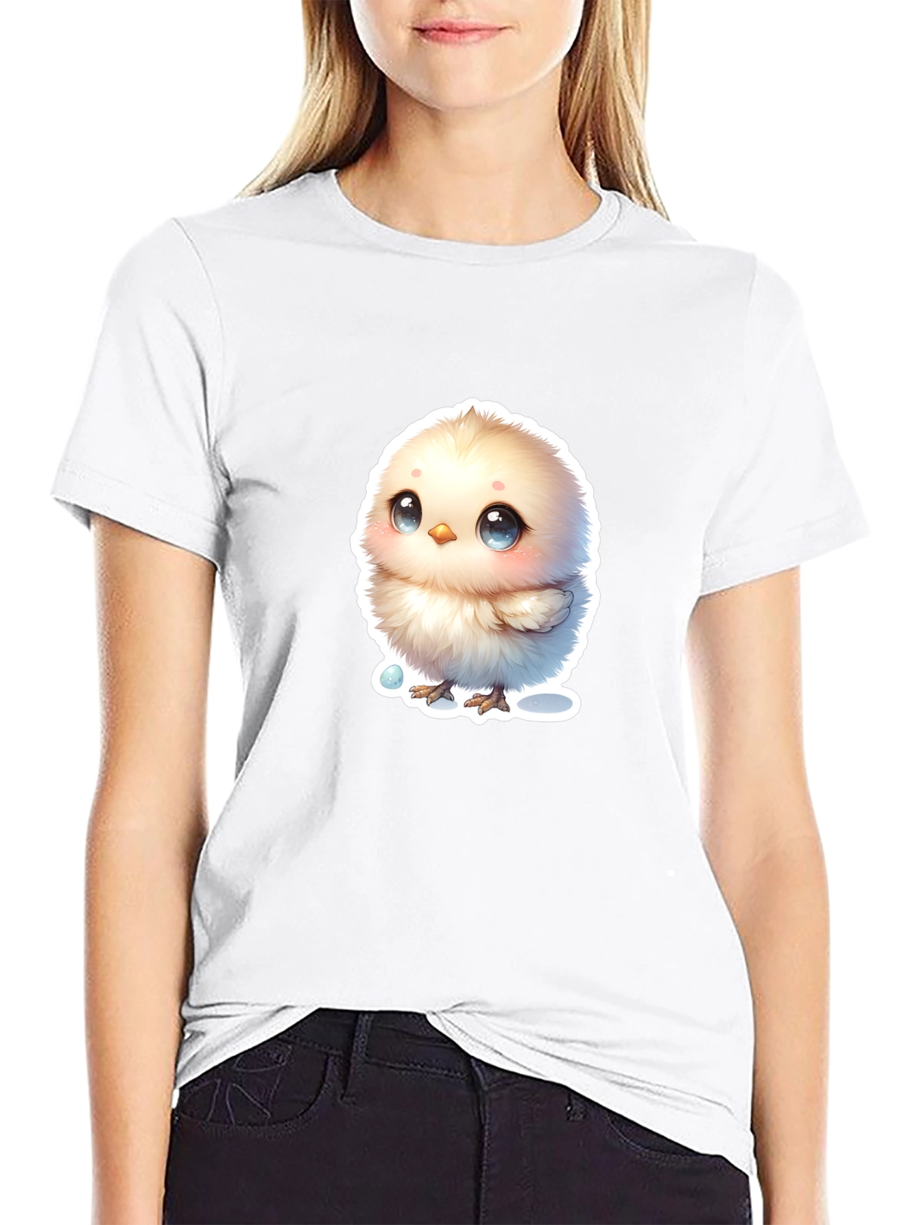 Cute Chick T-Shirt - Adorable Cartoon Design