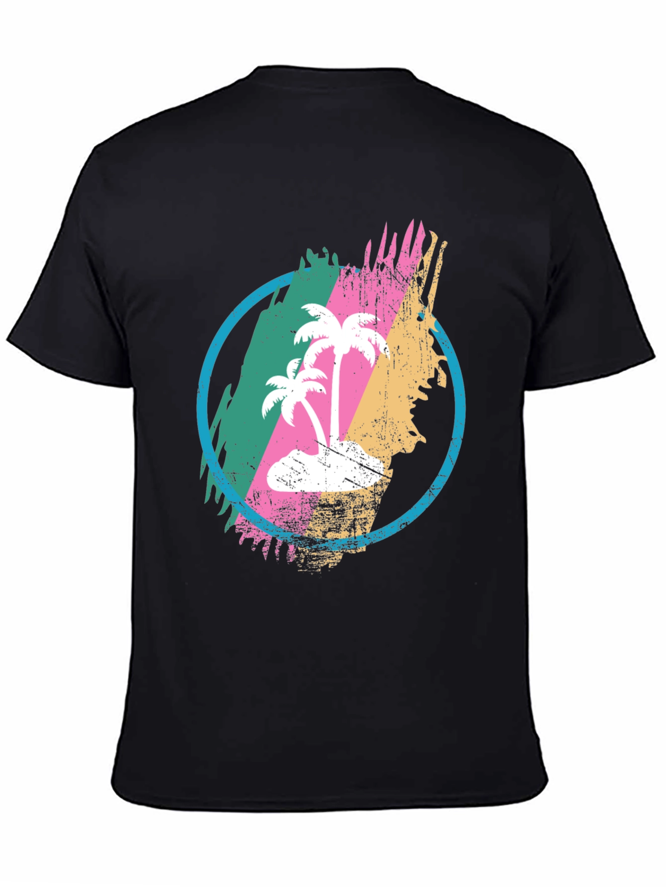 Retro Palm Tee - Beach Vibes Shirt