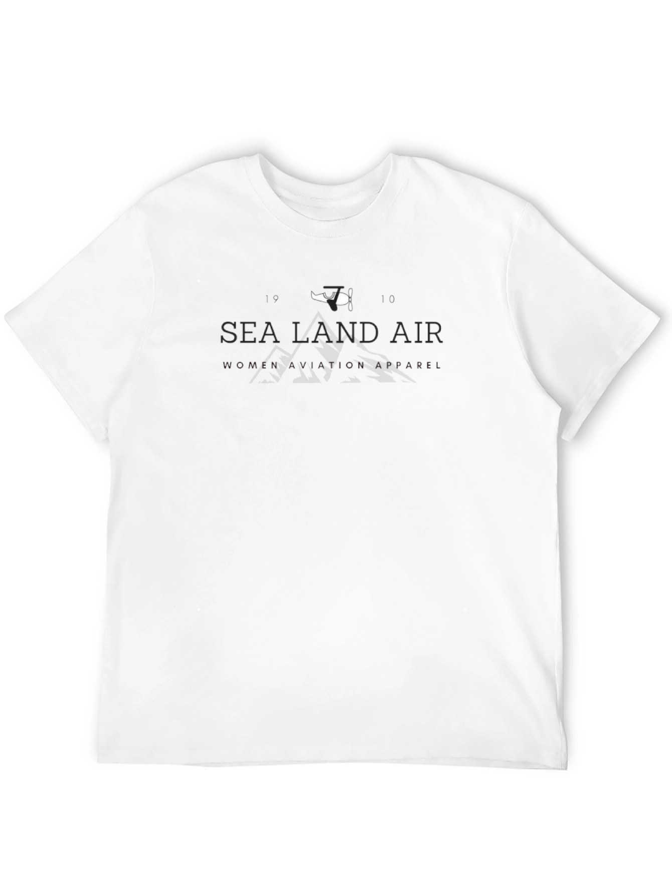 Sea Land Air T-Shirt - Aviation Inspired Design
