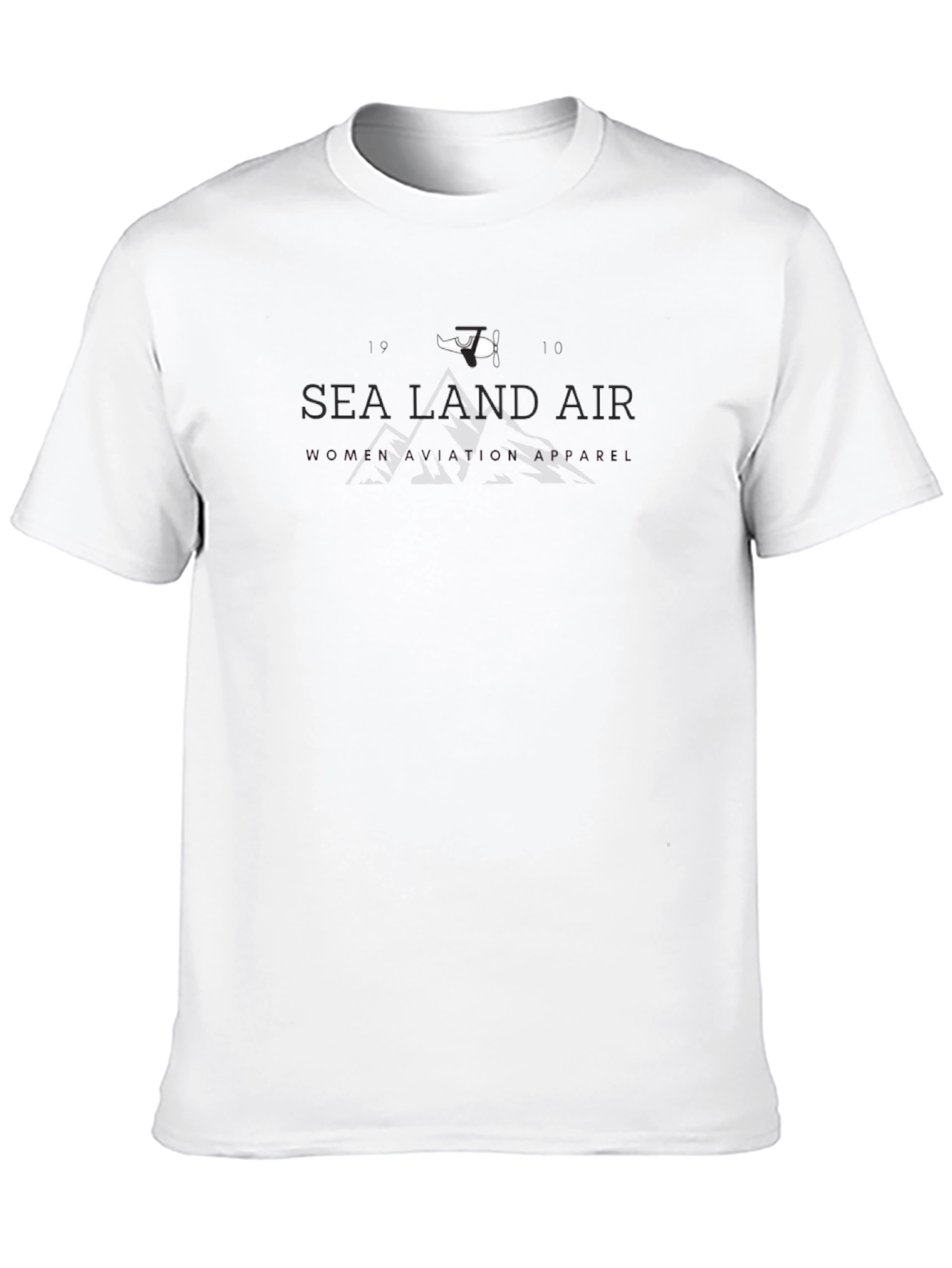 Sea Land Air T-Shirt - Aviation Inspired Design