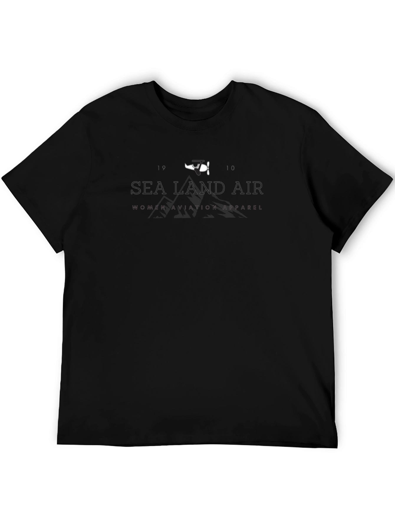 Sea Land Air T-Shirt - Aviation Inspired Design