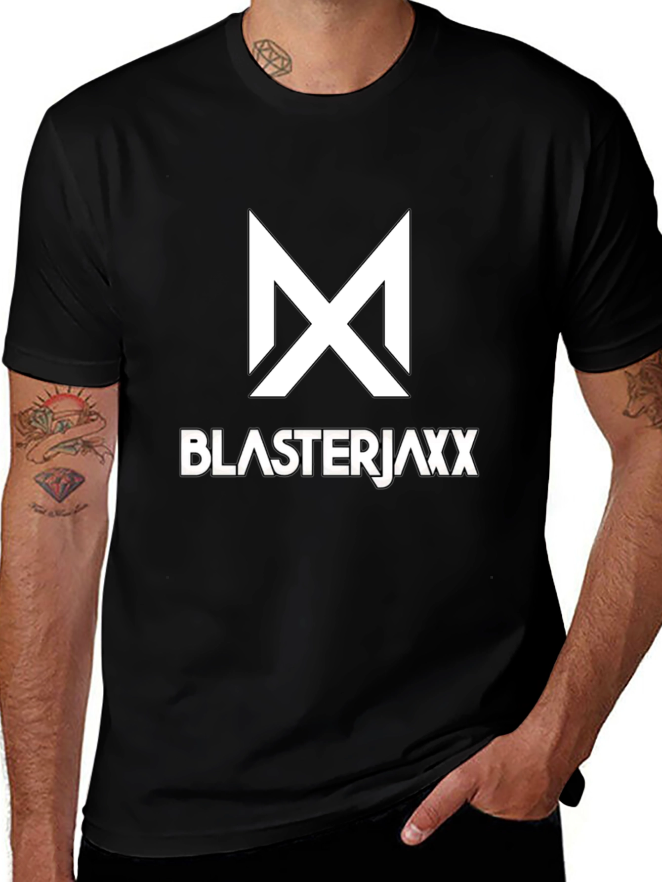 Blasterjaxx Logo Black T-Shirt