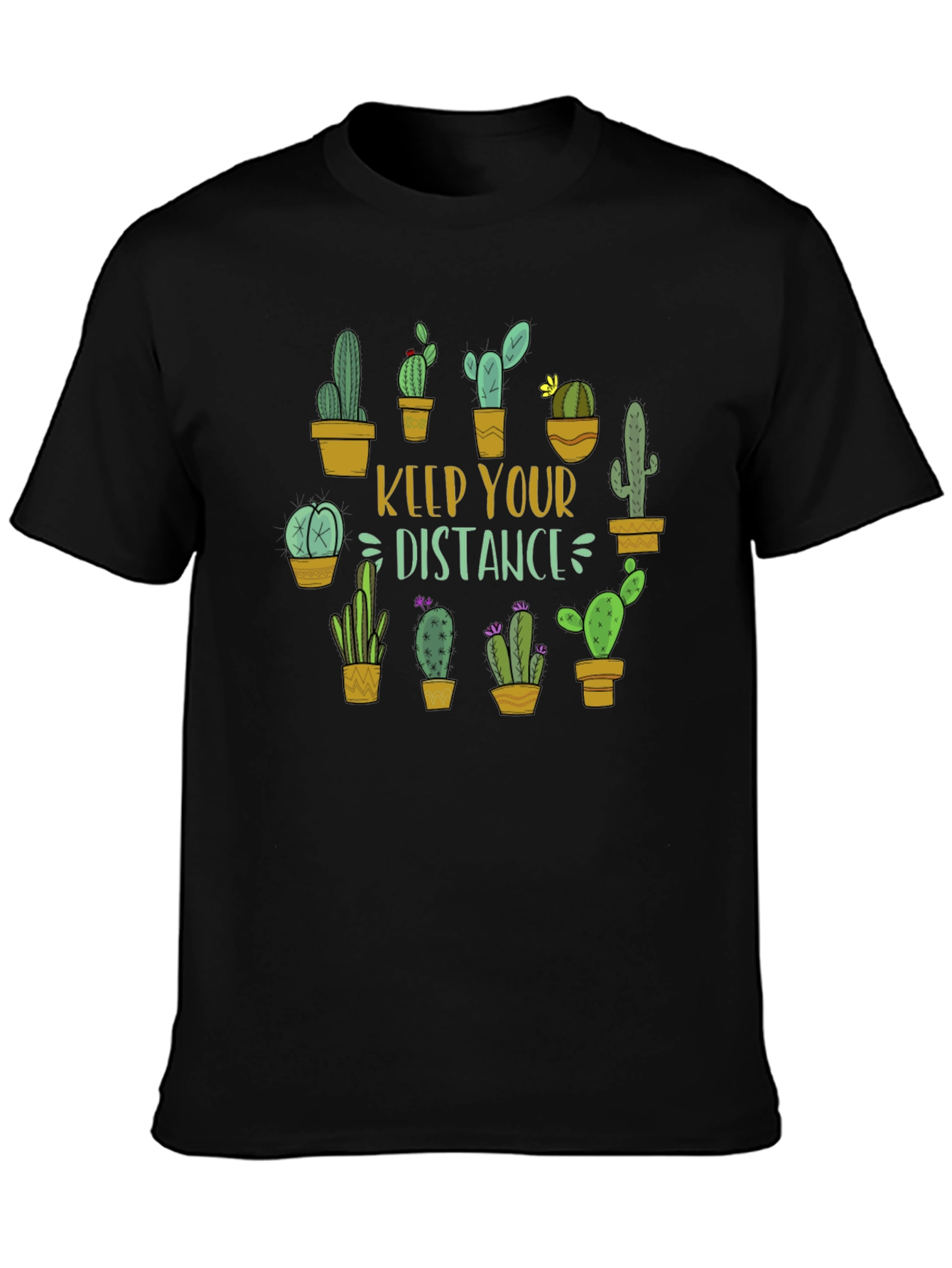 Keep Your Distance Cactus Graphic Tee