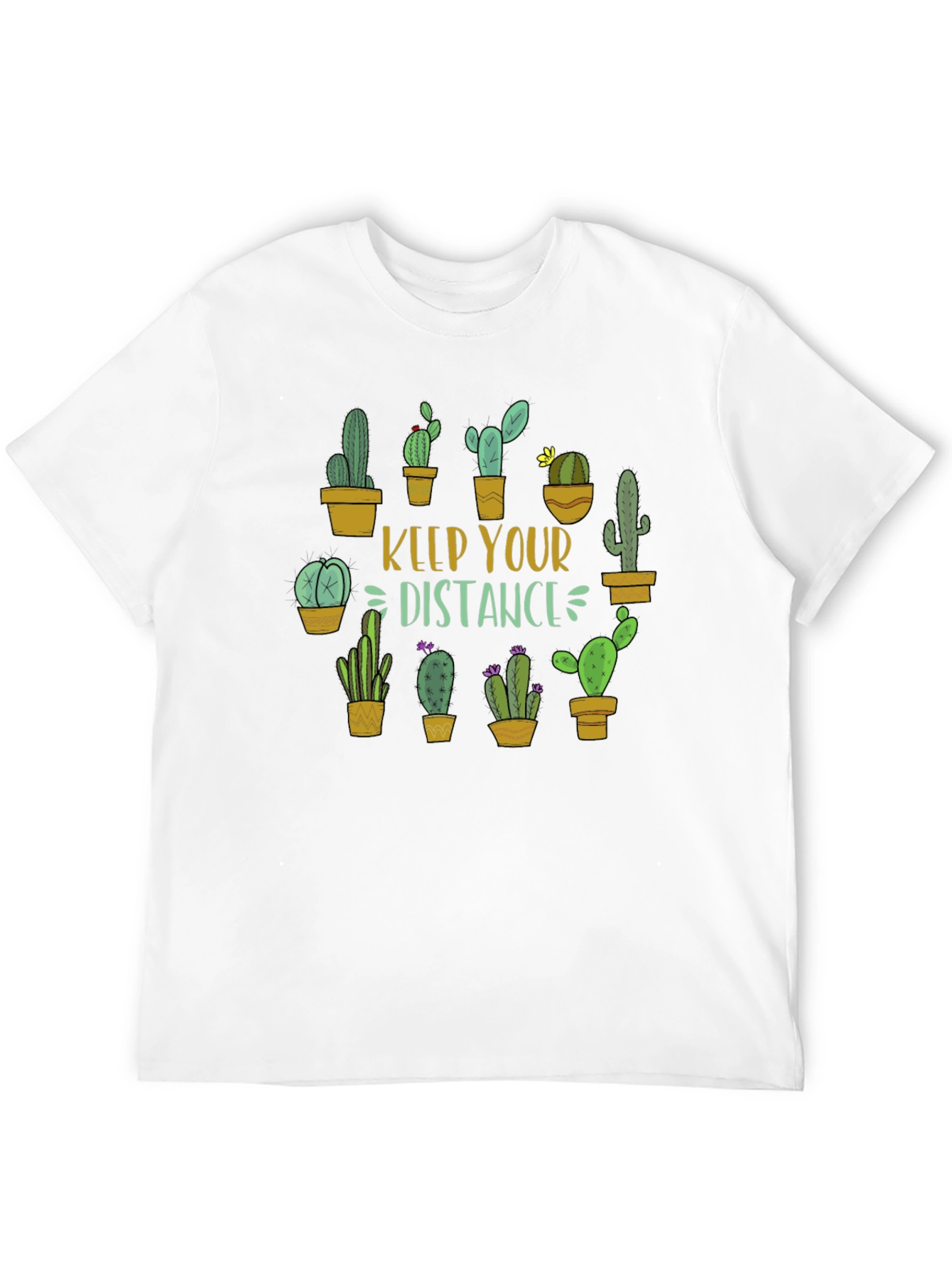 Keep Your Distance Cactus Graphic Tee