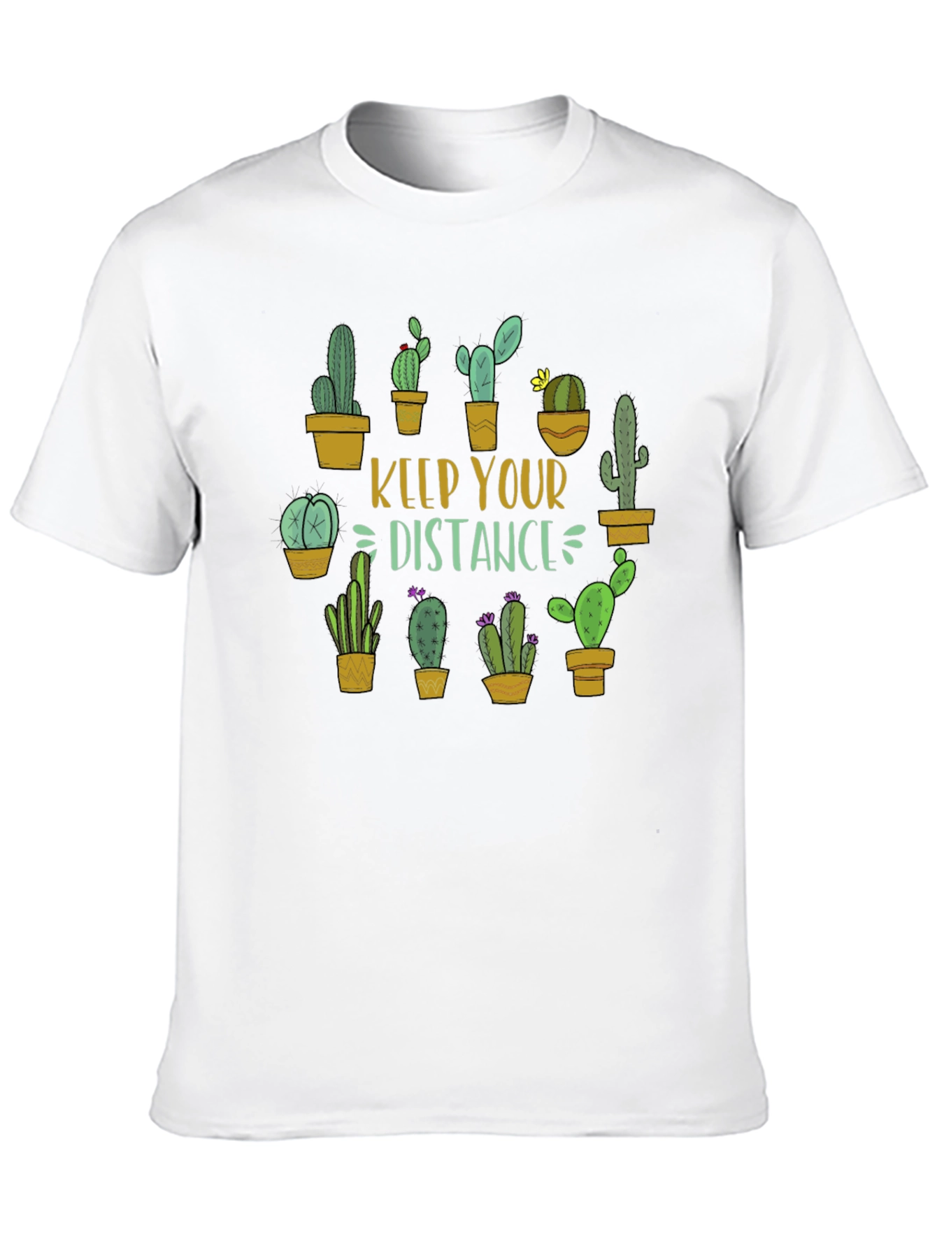 Keep Your Distance Cactus Graphic Tee