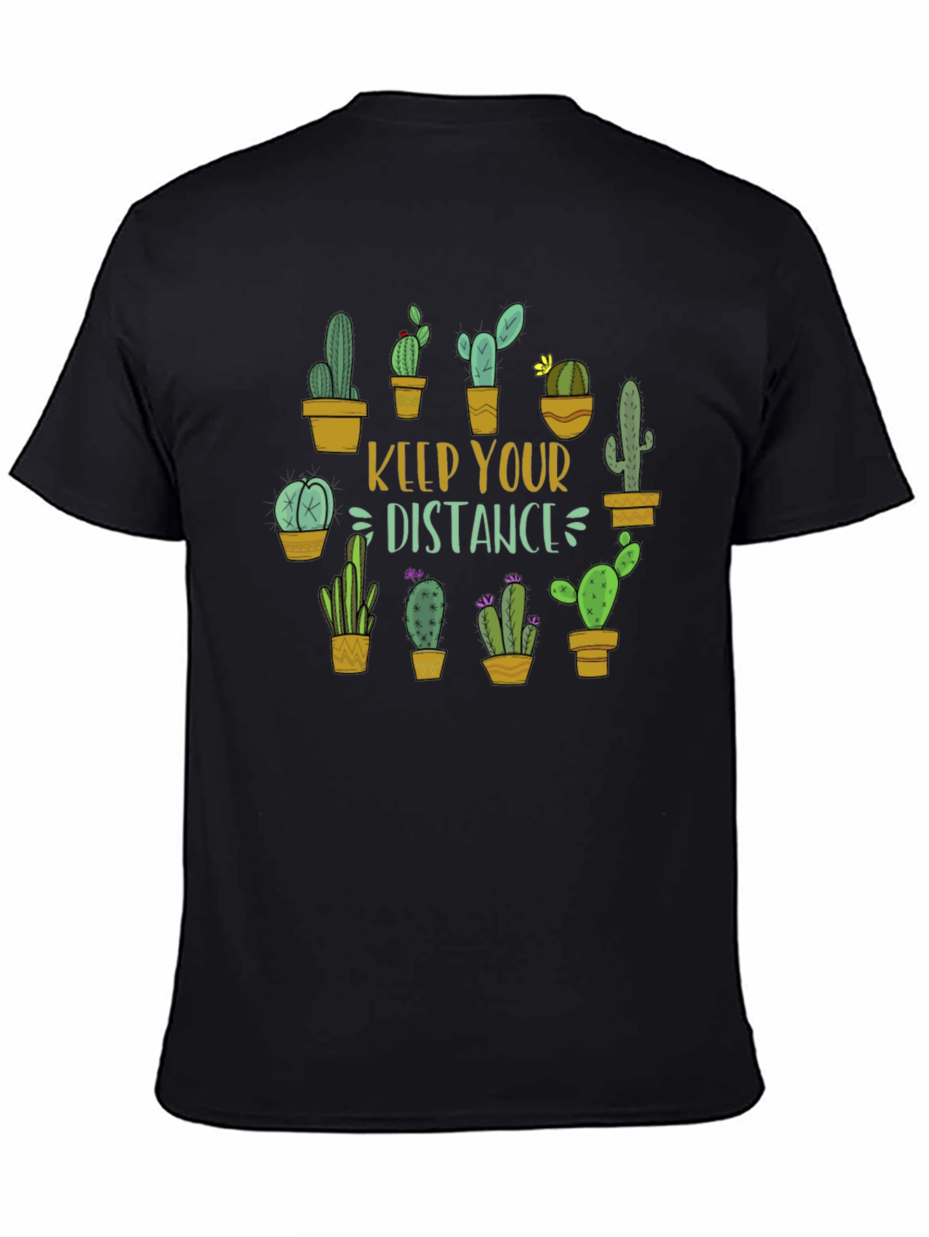 Keep Your Distance Cactus Graphic Tee
