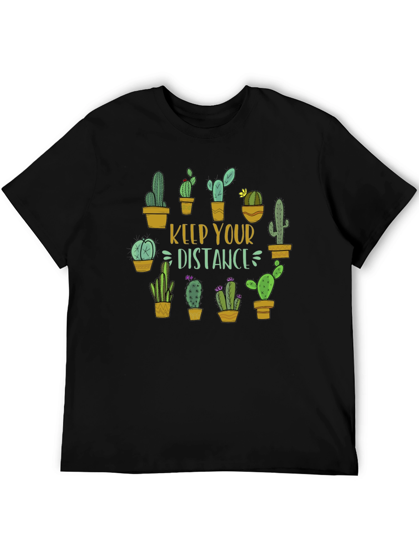 Keep Your Distance Cactus Graphic Tee