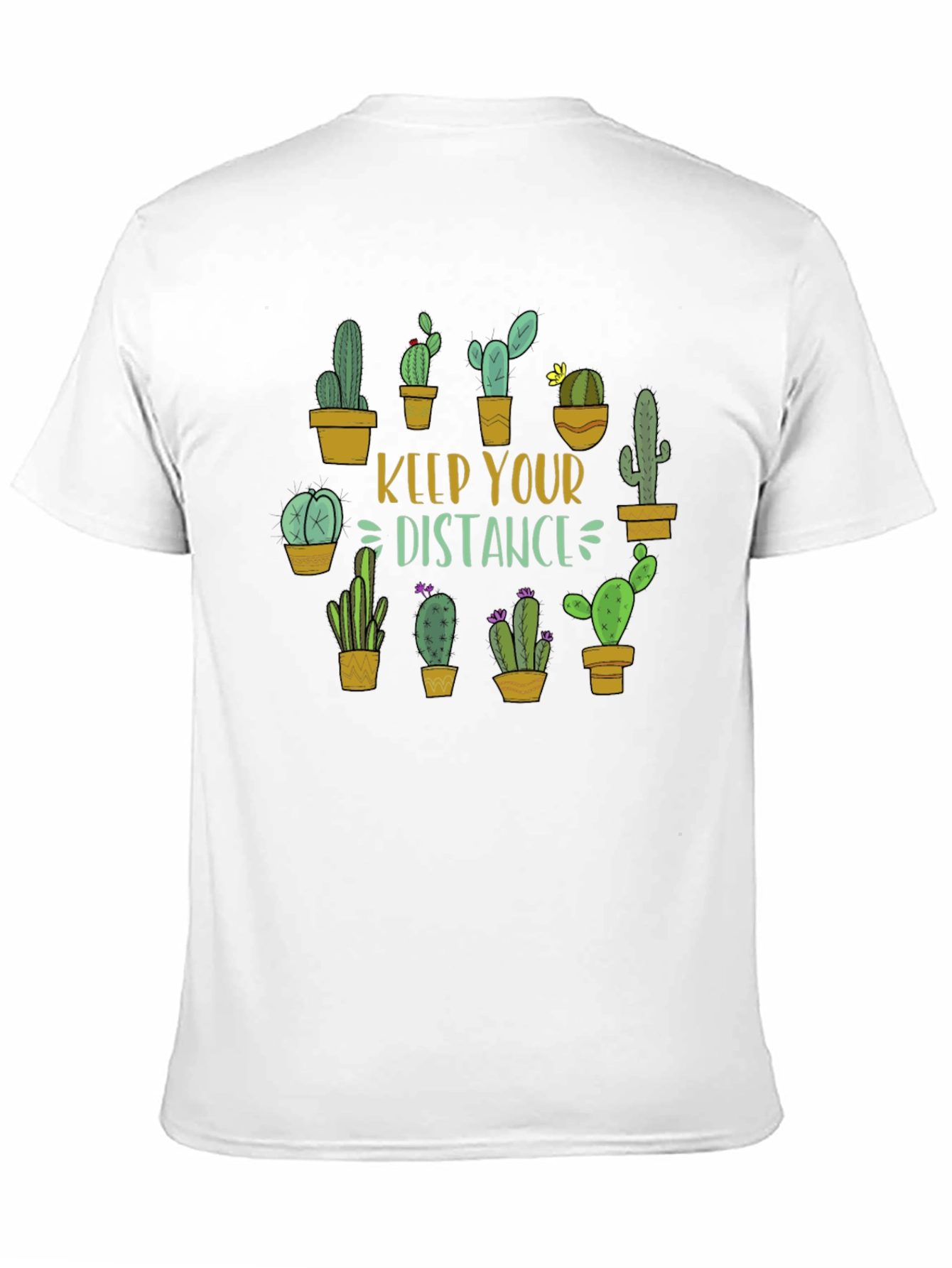 Keep Your Distance Cactus Graphic Tee