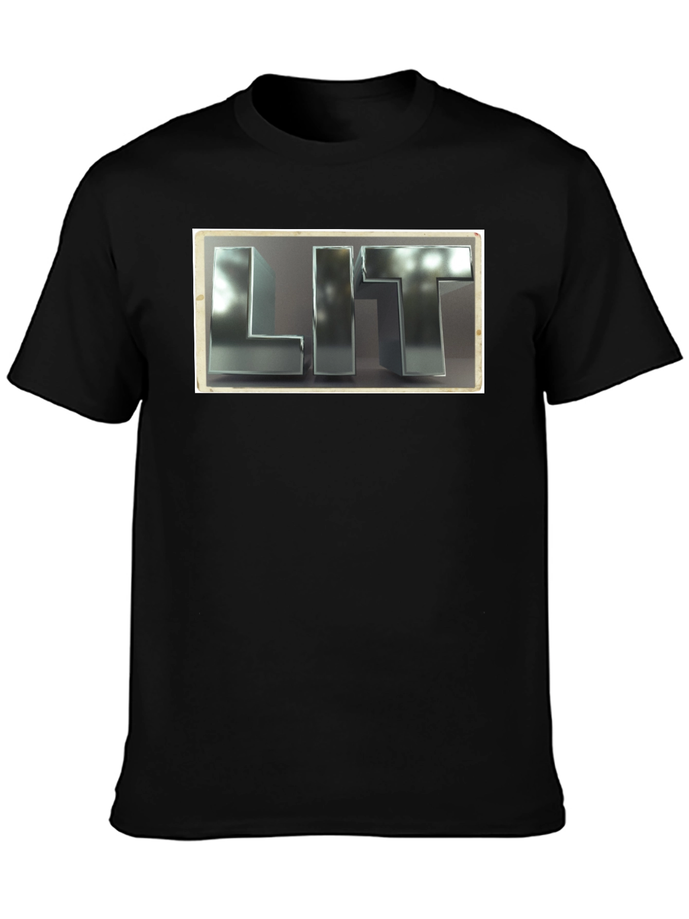 LIT Graphic Tee - Black