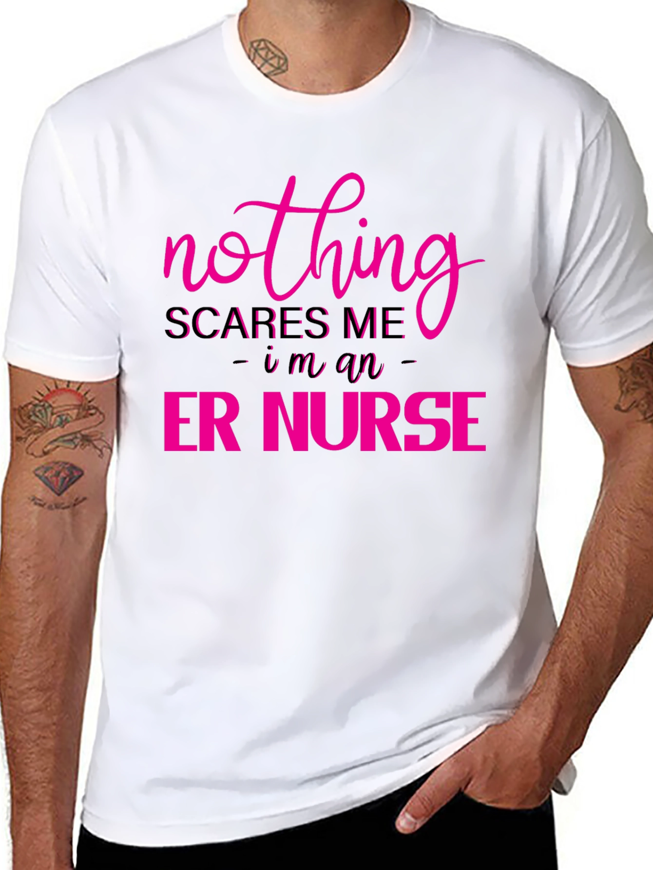 Nothing Scares Me - ER Nurse Tee