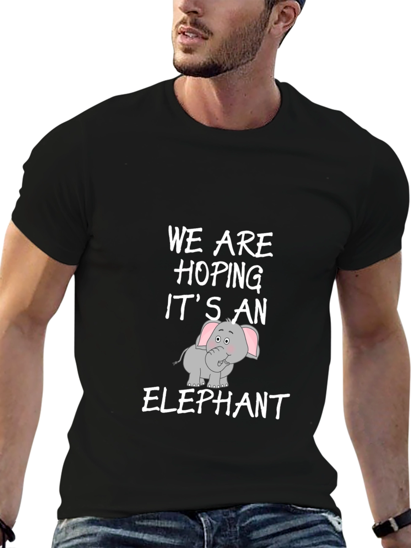 Hoping for an Elephant Graphic Tee