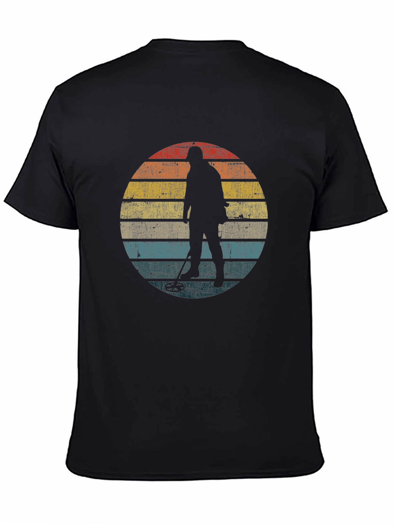 Retro Metal Detector T-Shirt - Treasure Hunting