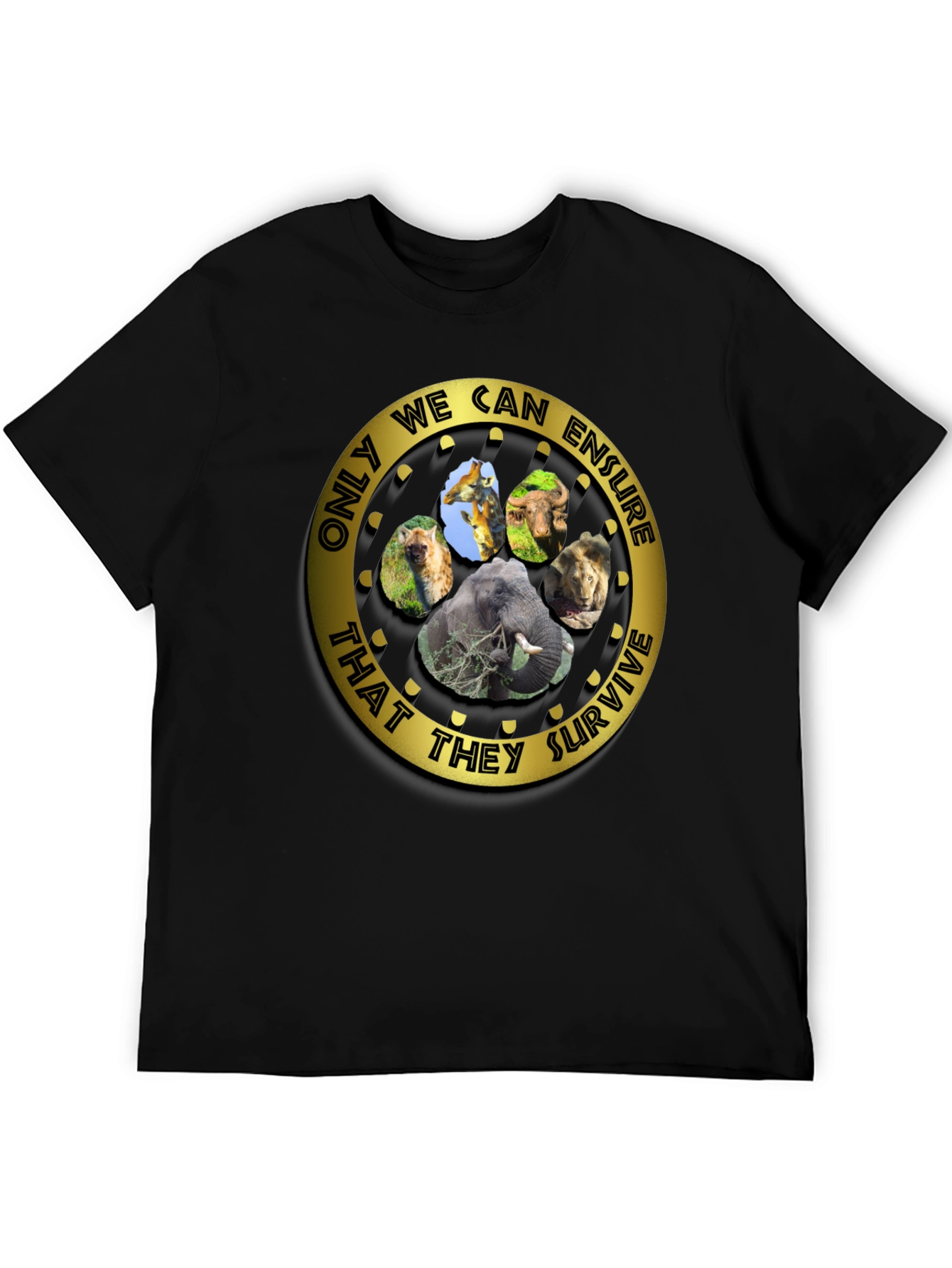 Wildlife Conservation Graphic T-Shirt