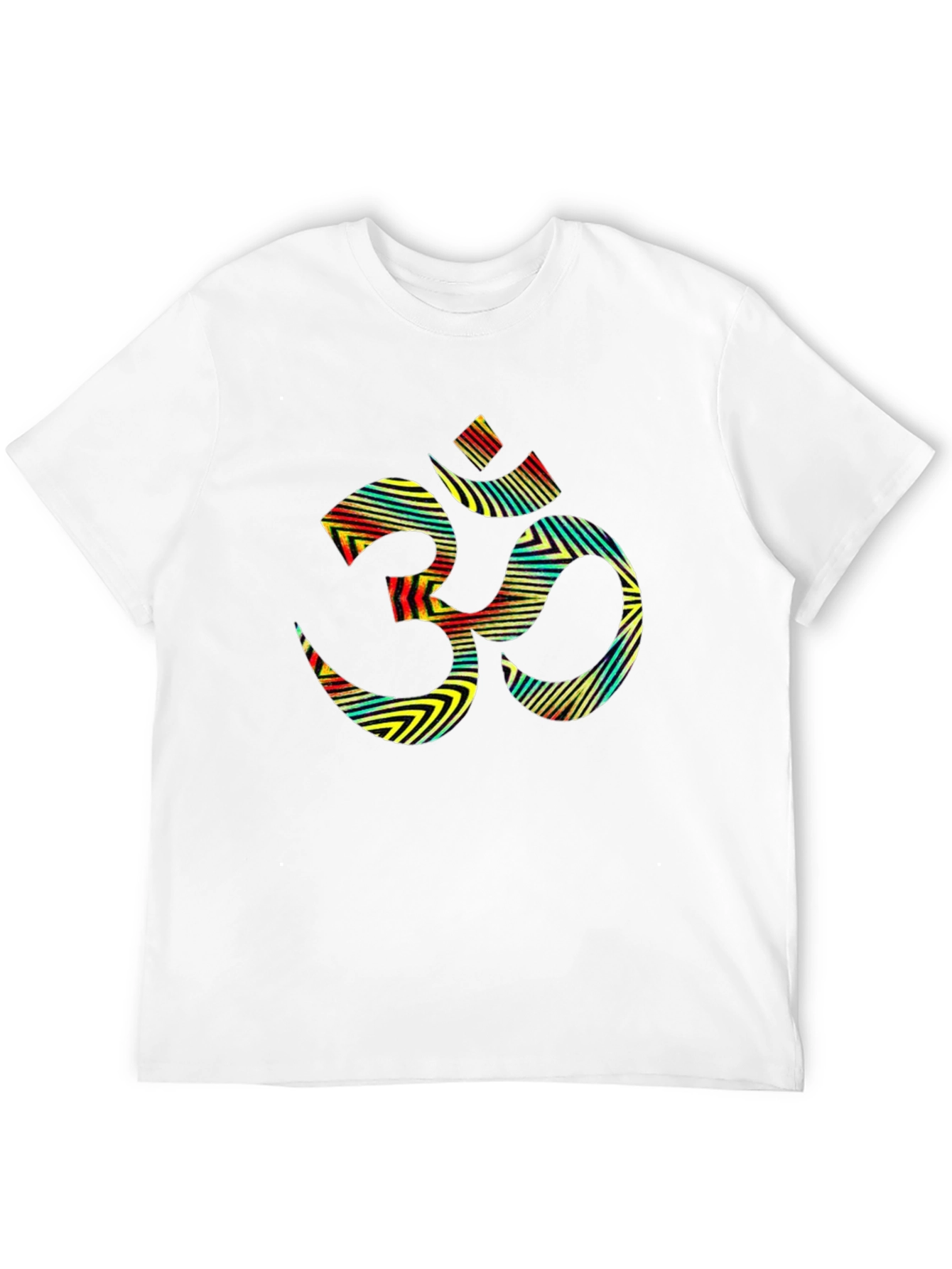 Om Symbol Graphic Tee - Stylish Black T-Shirt