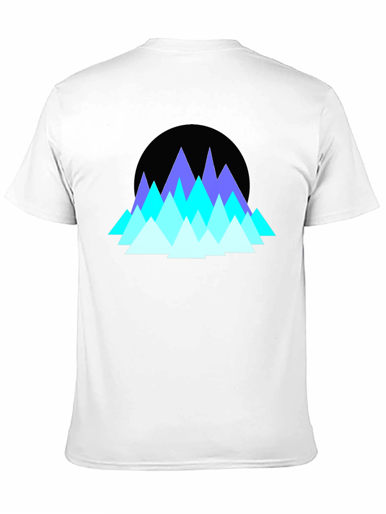 Geometric Mountain Peak T-Shirt