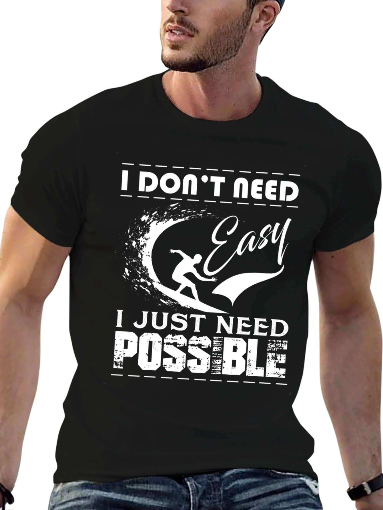 I Dont Need Easy Graphic Tee