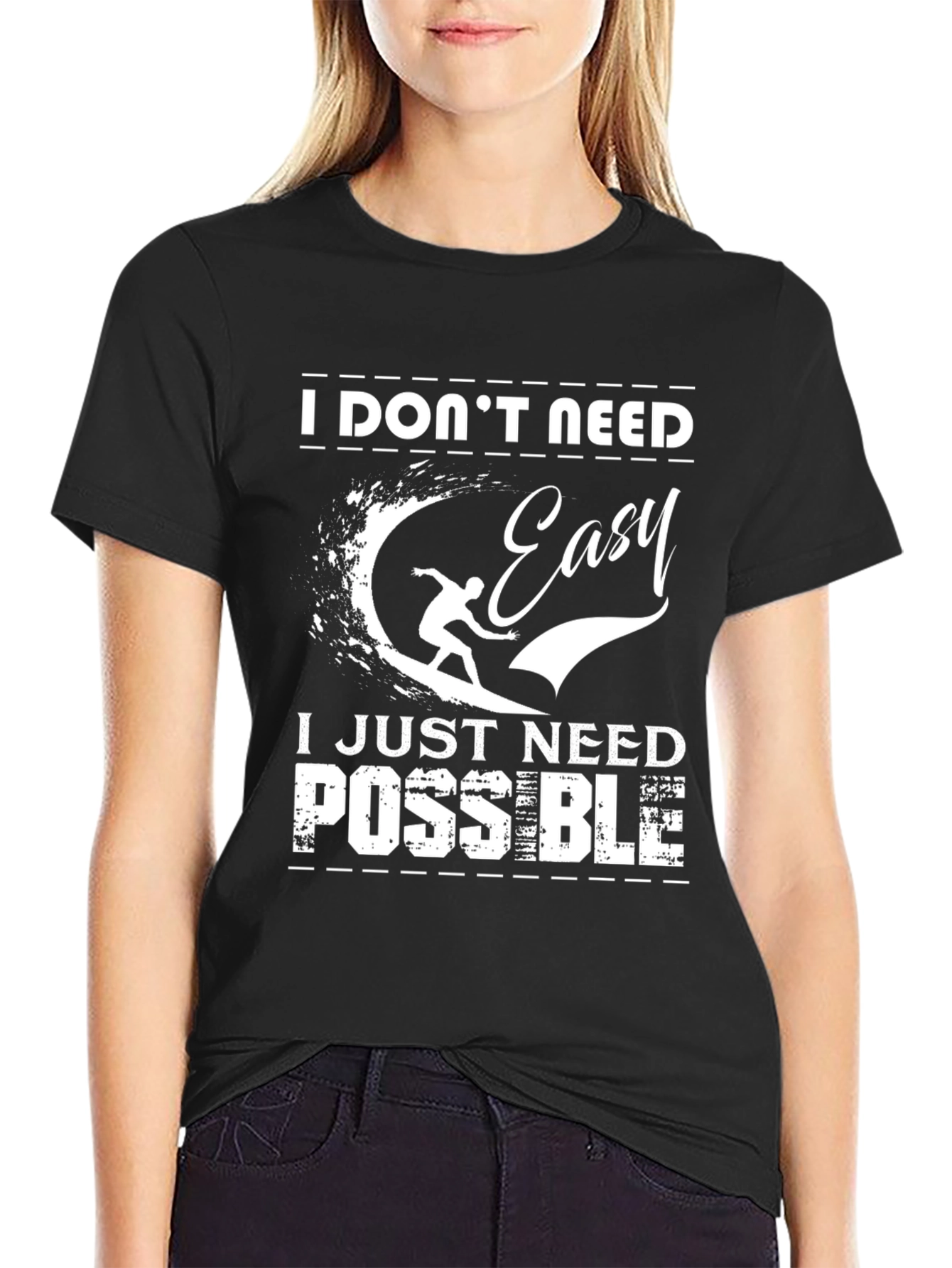 I Dont Need Easy Graphic Tee