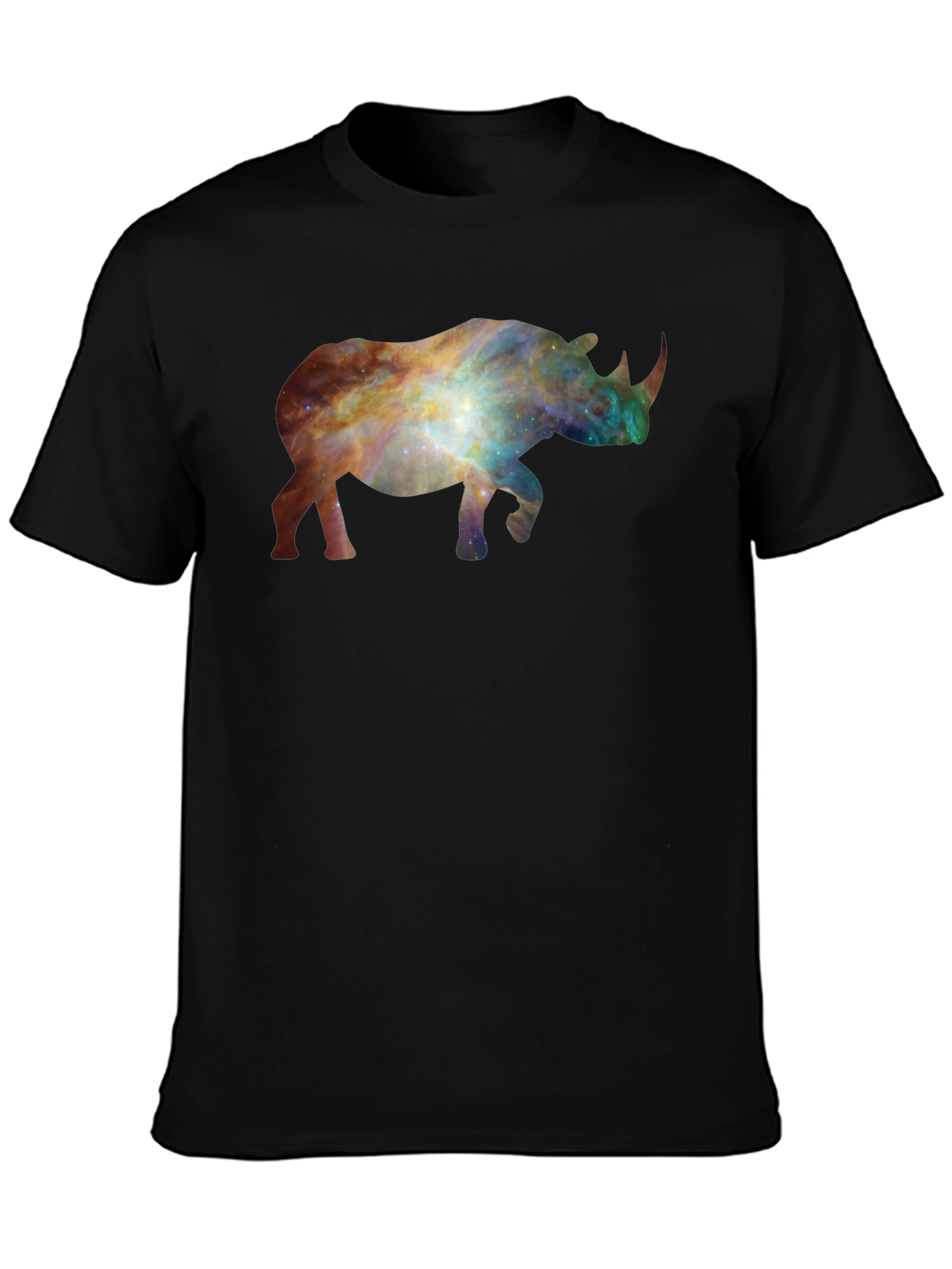 Galaxy Rhino Graphic Tee - Unique & Stylish