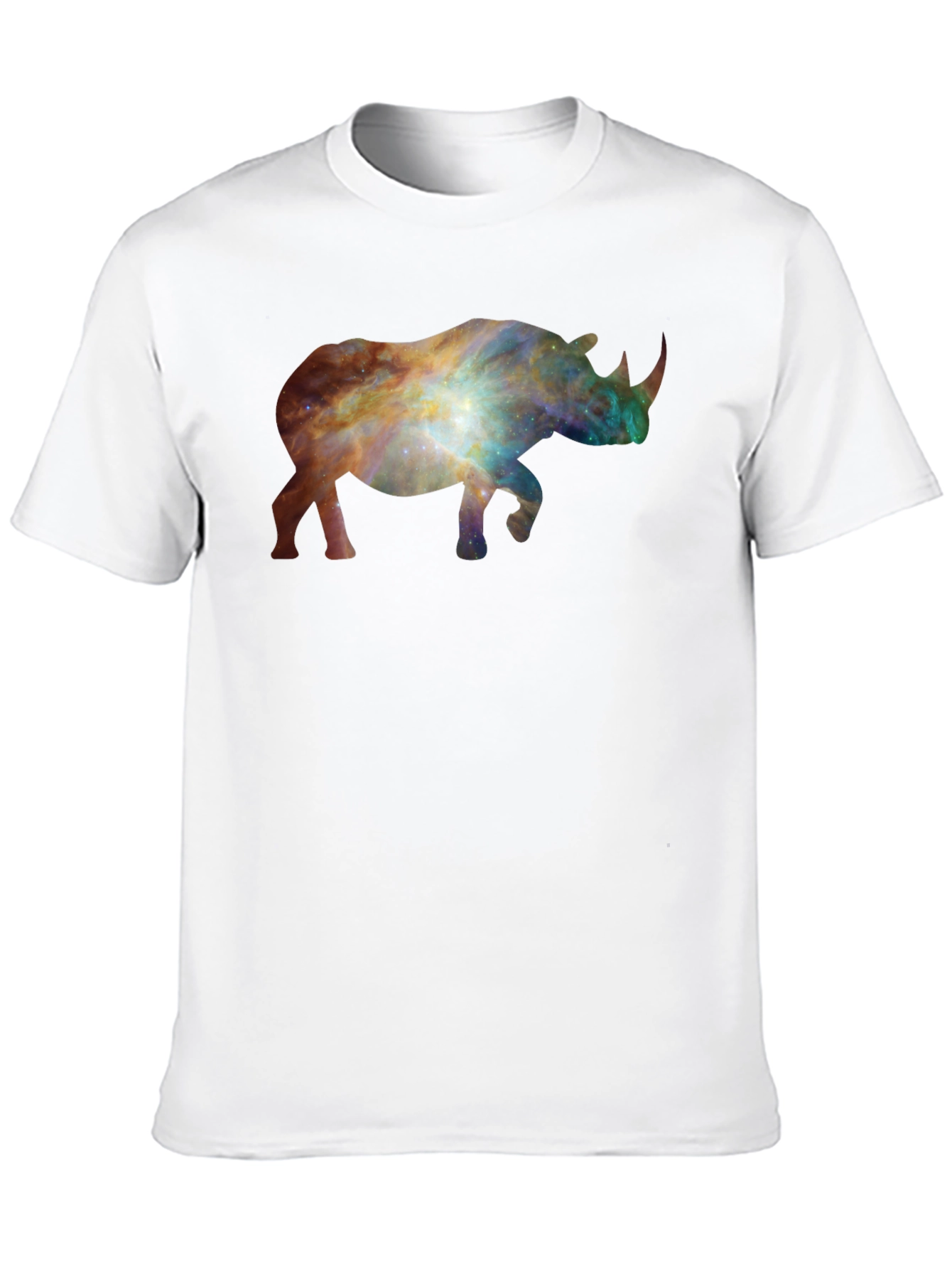 Galaxy Rhino Graphic Tee - Unique & Stylish