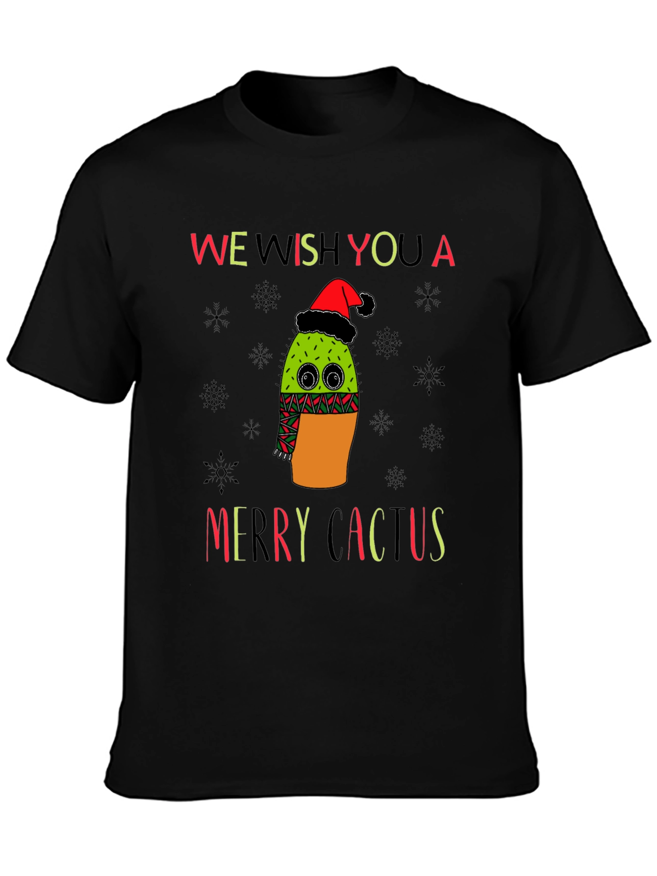 Merry Cactus Holiday T-Shirt