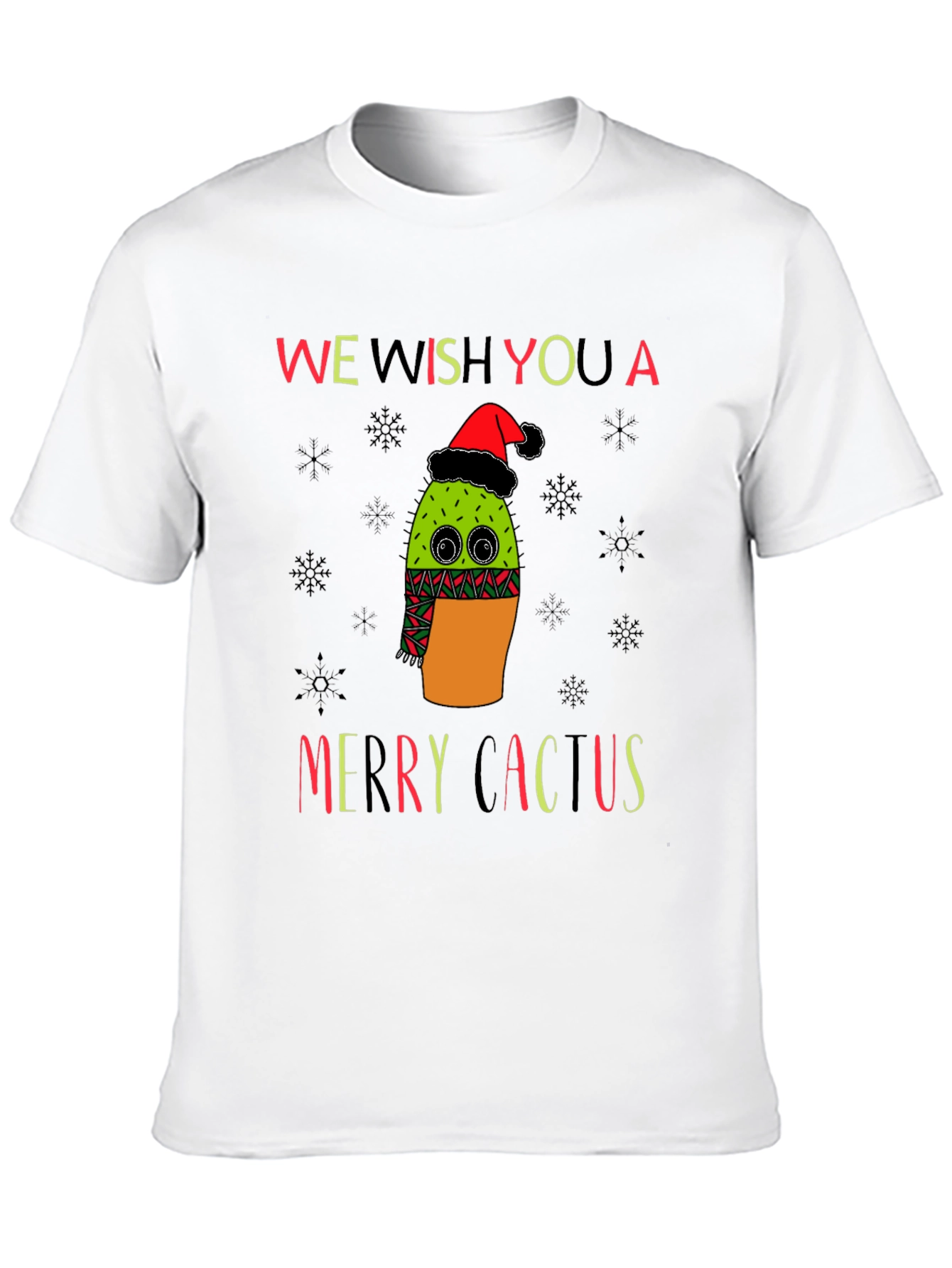 Merry Cactus Holiday T-Shirt