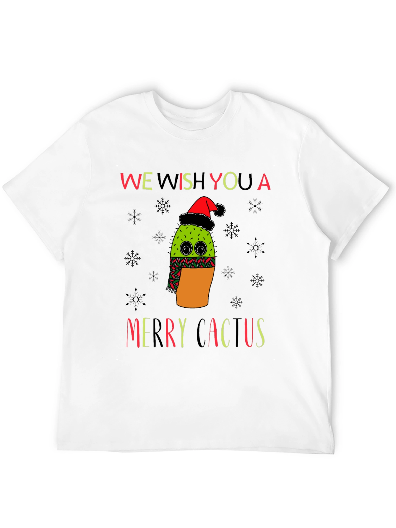 Merry Cactus Holiday T-Shirt