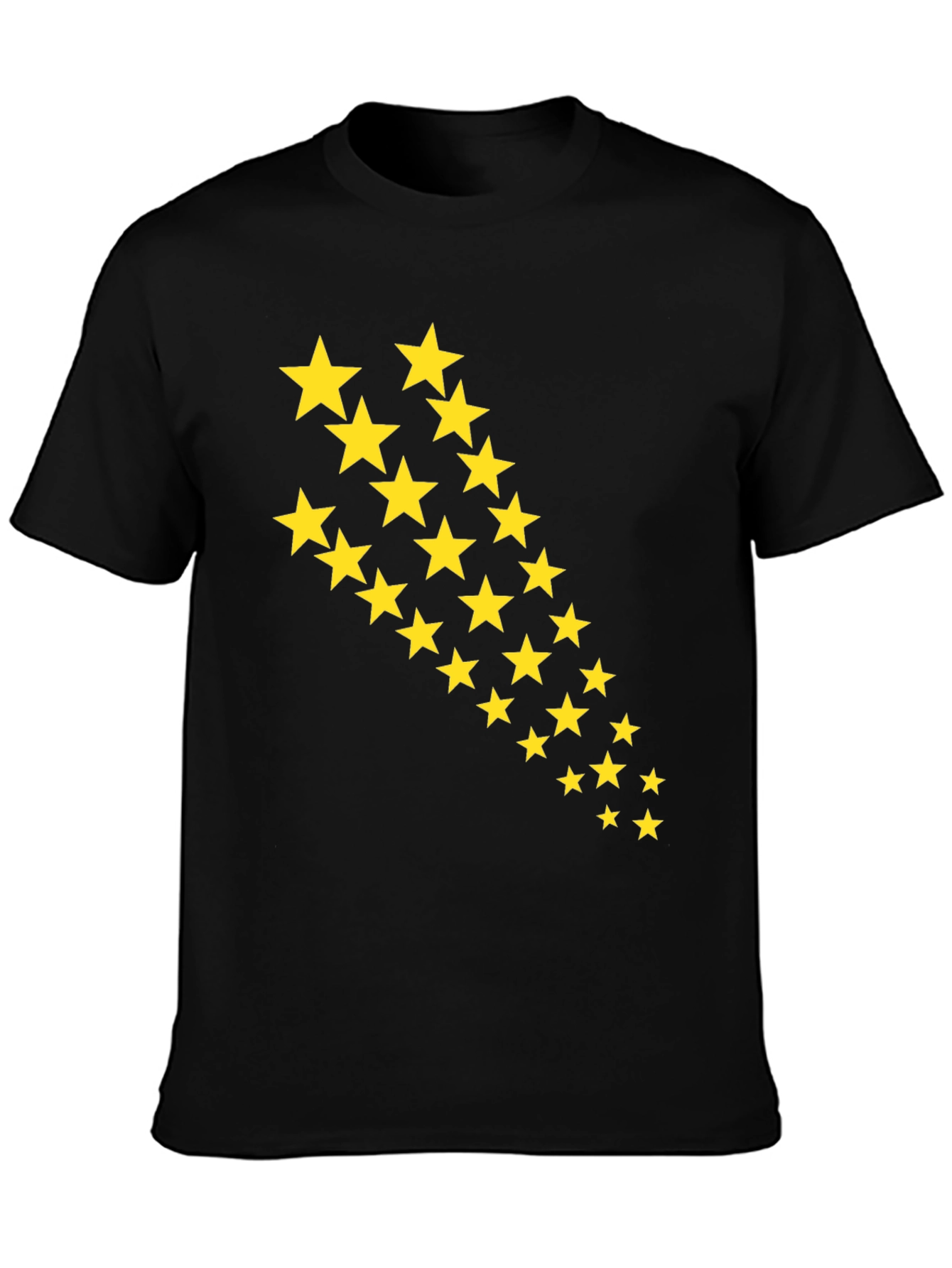 Black Starry Graphic Tee