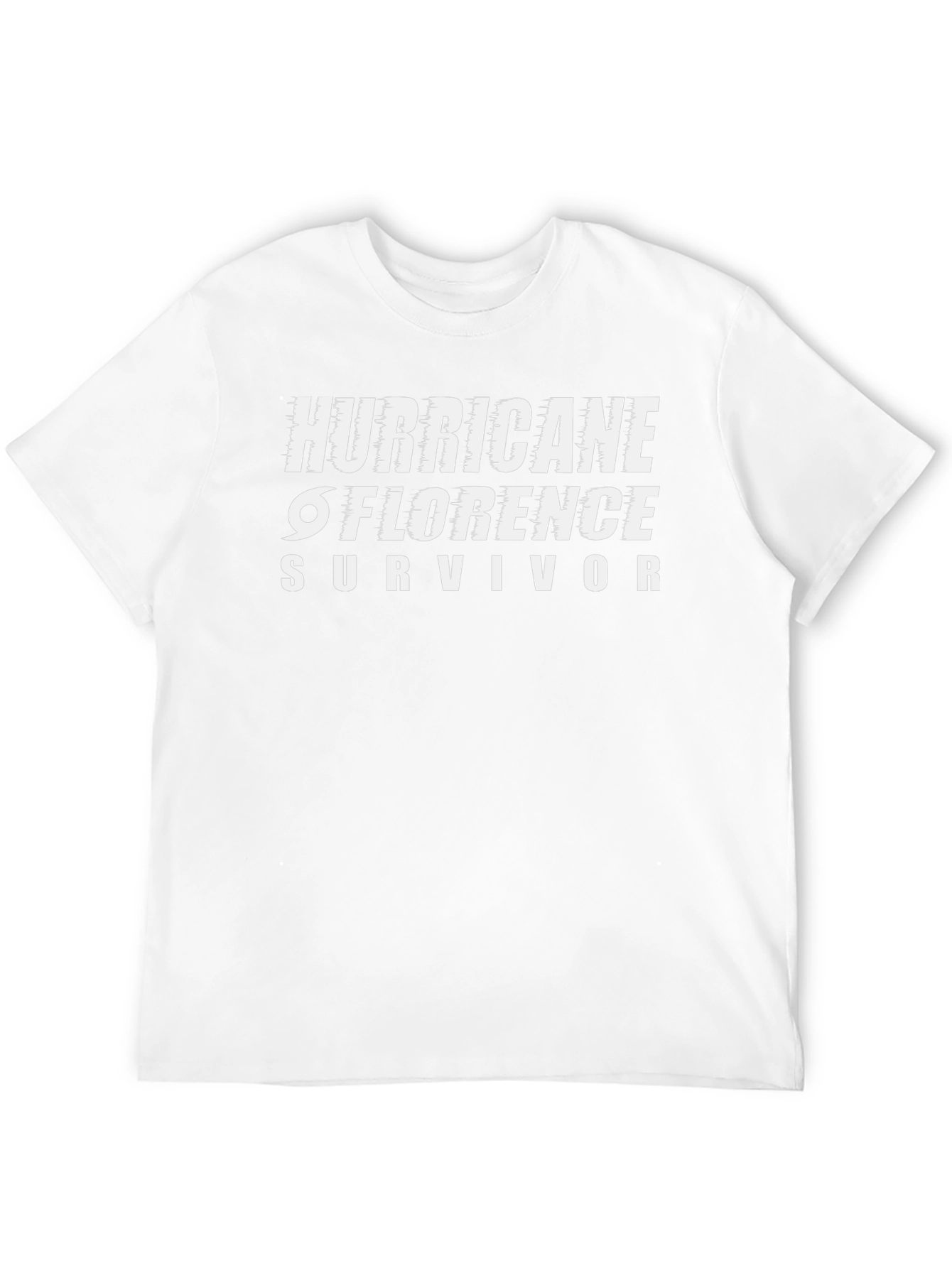 Hurricane Florence Survivor Black T-Shirt