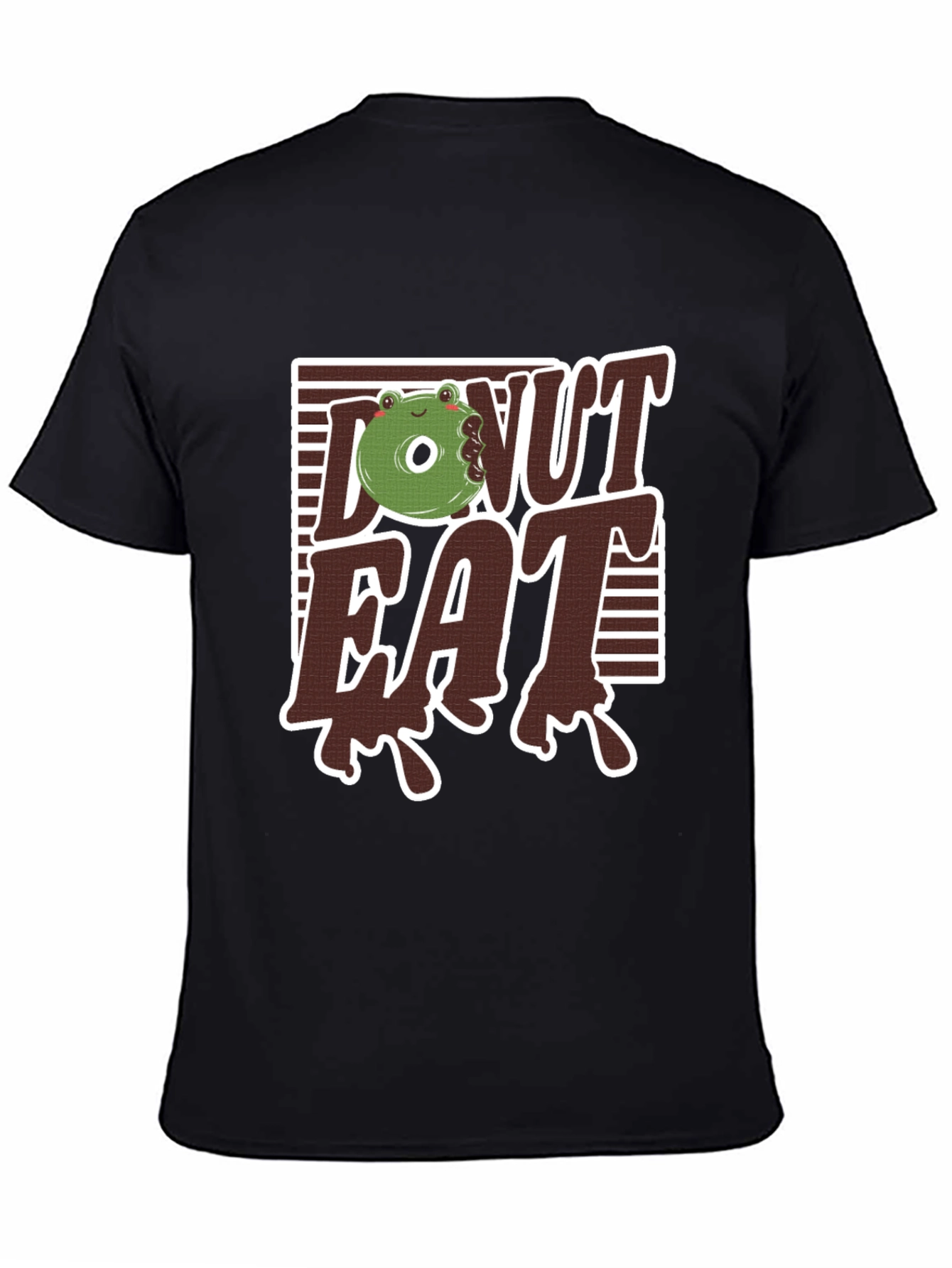 Donut Eat Graphic T-Shirt - Funny Foodie Tee