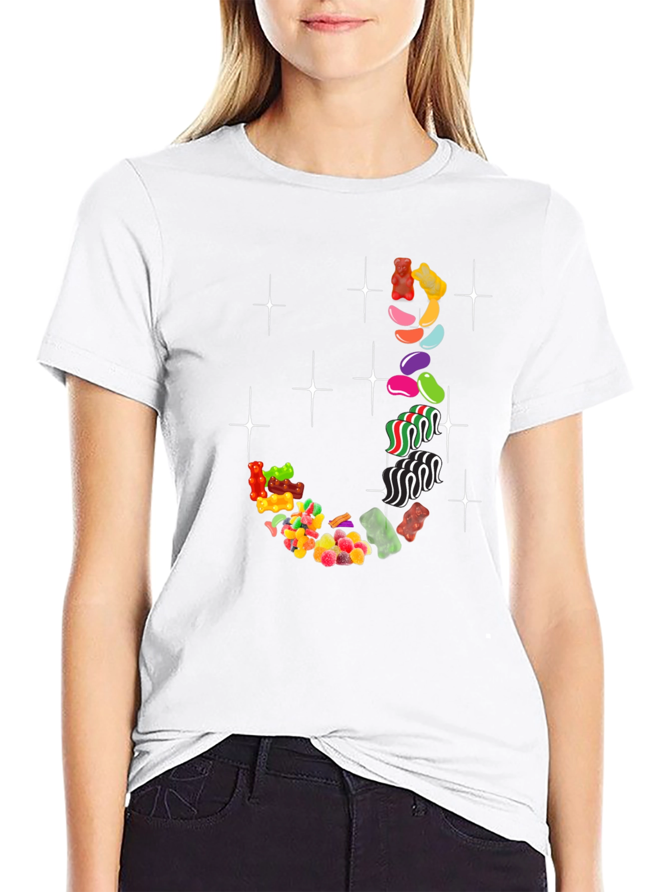 Candy J T-Shirt Fun Sweet Design