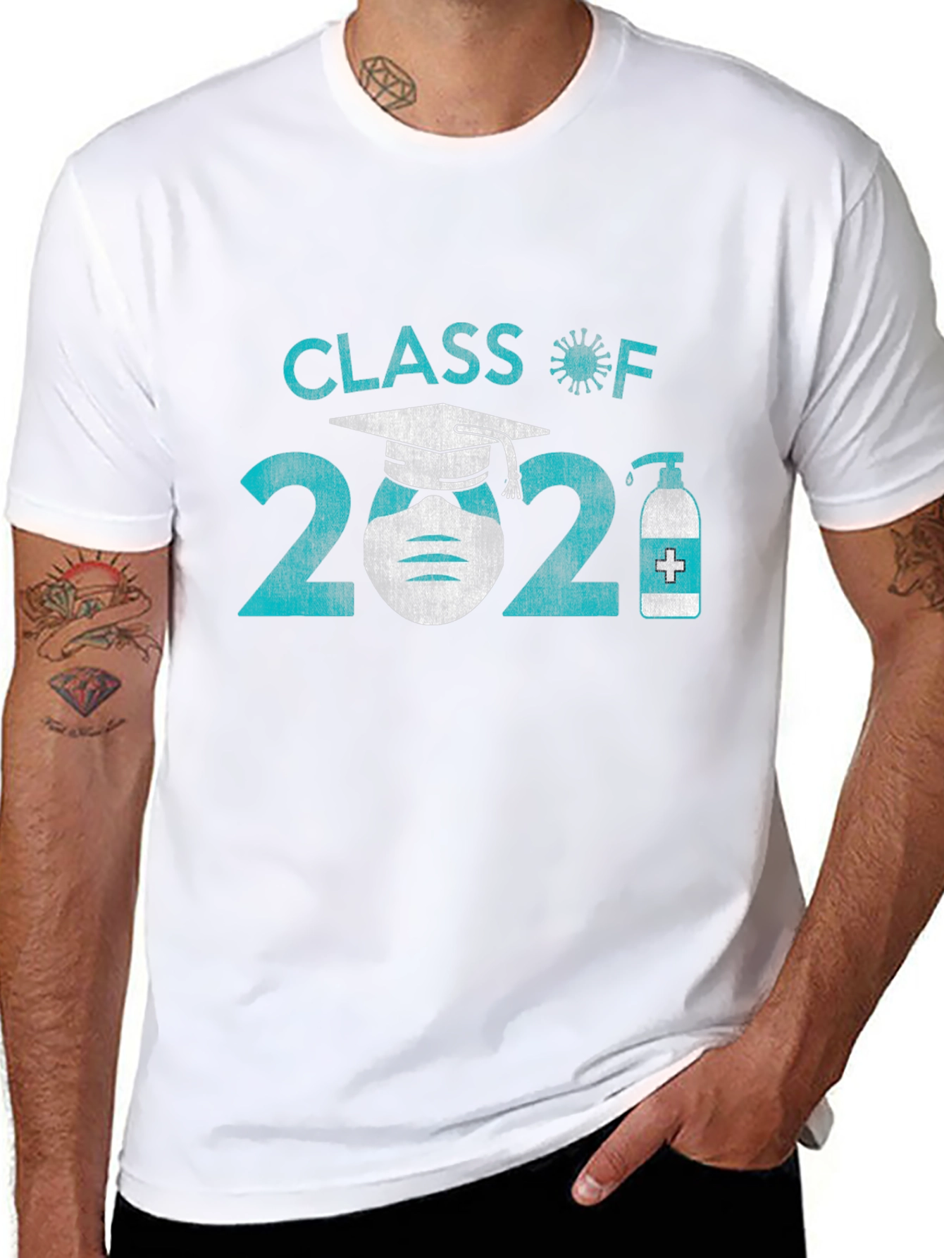 Class of 2021 Graduation T-Shirt - Pandemic Edition