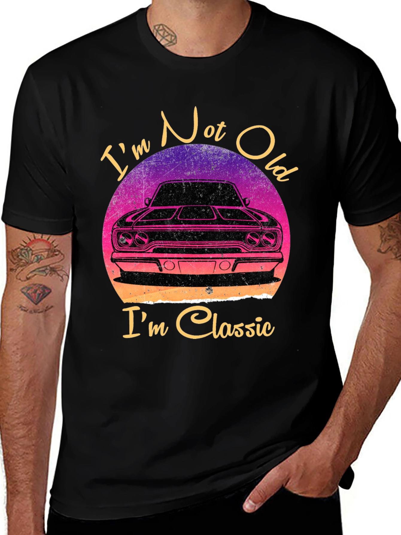 Im Not Old Im Classic Car T-Shirt