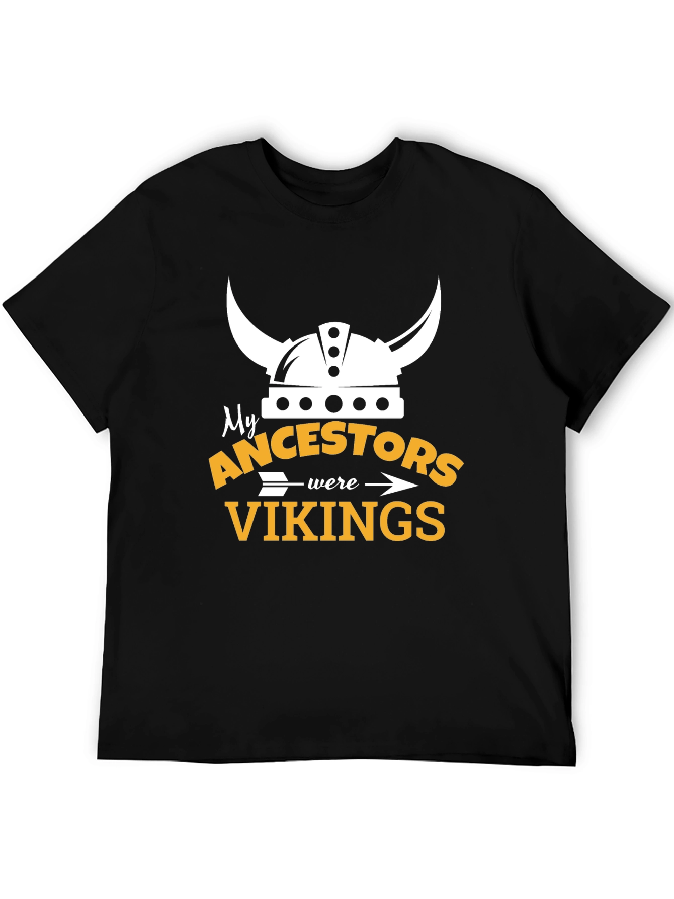 Viking Ancestry T-Shirt - Black