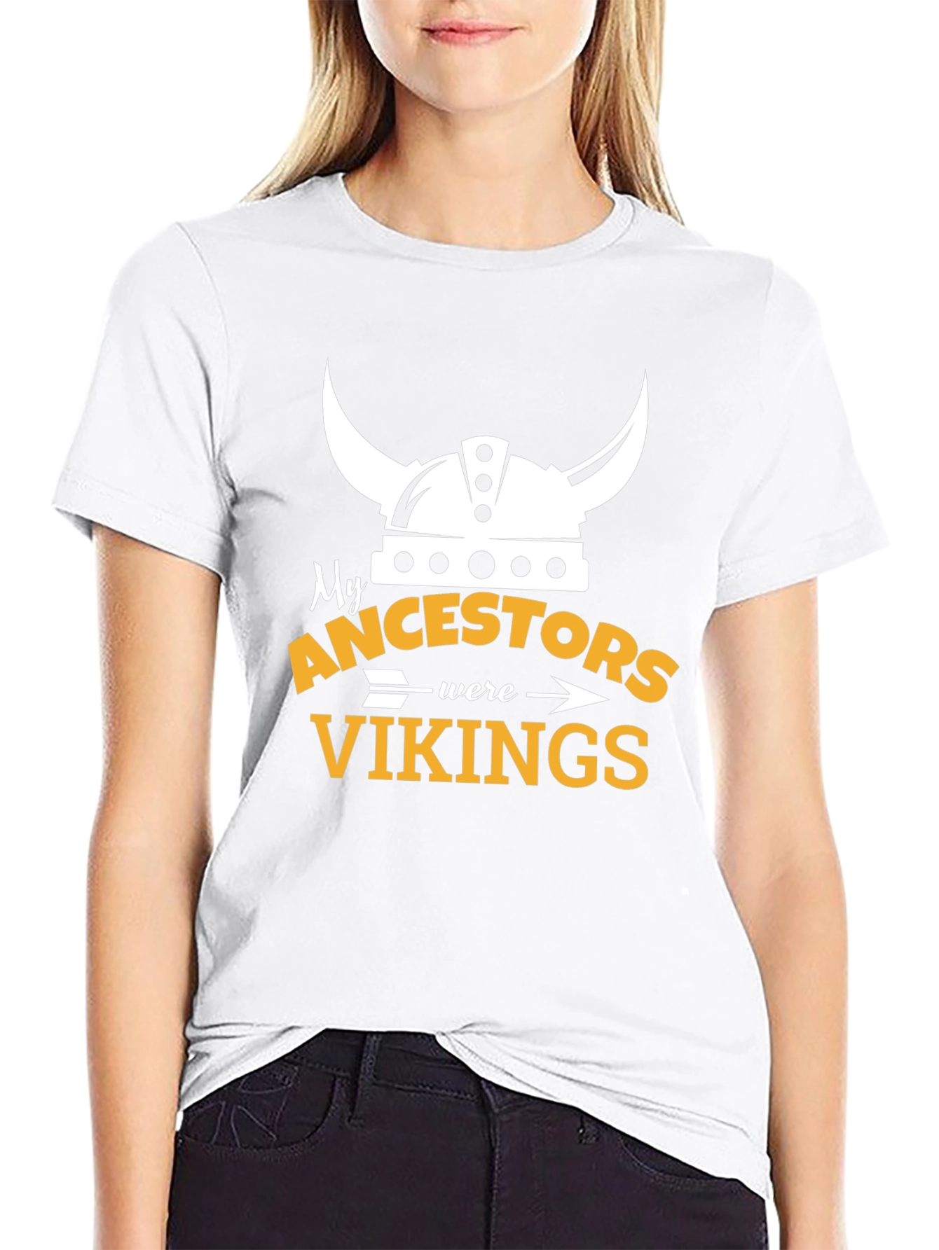 Viking Ancestry T-Shirt - Black