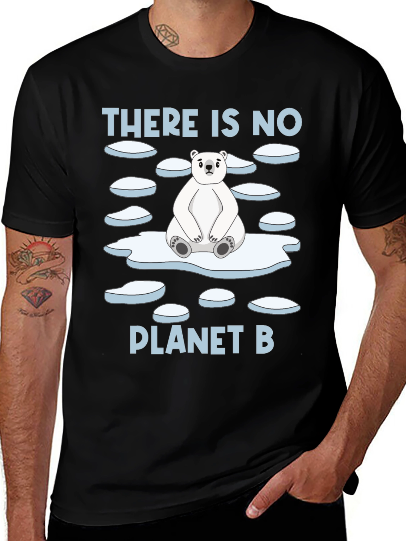 There Is No Planet B Polar Bear T-Shirt