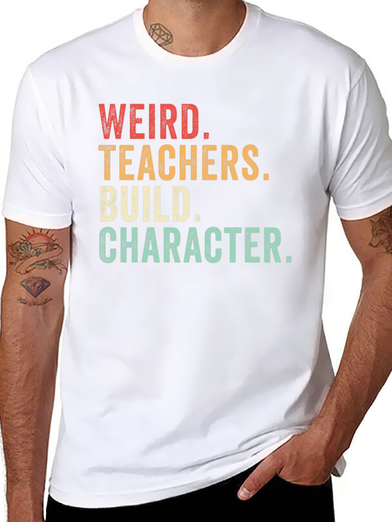 Weird Teachers Build Character T-Shirt