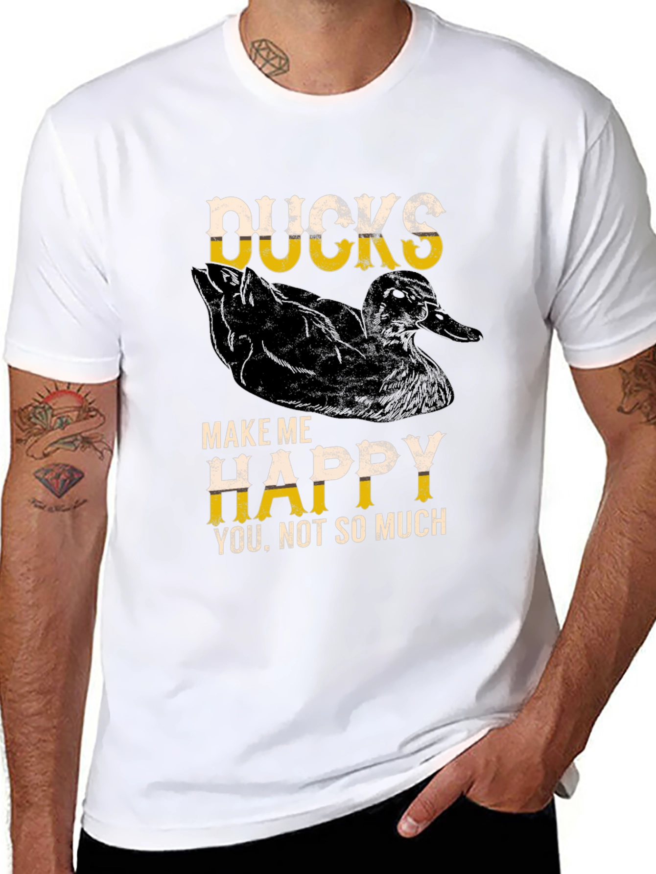 Ducks Make Me Happy T-Shirt