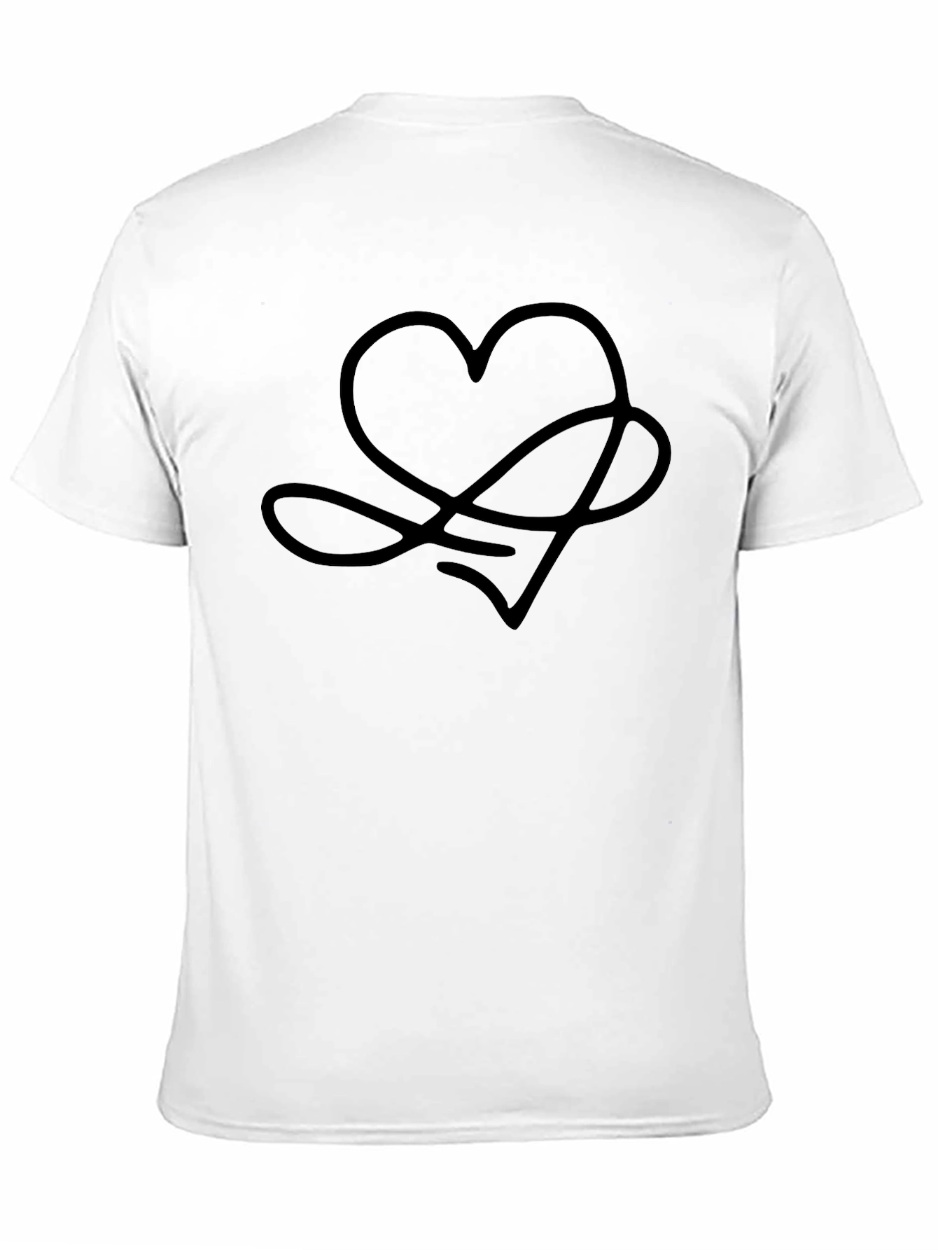 Love Yourself: Black Graphic Tee